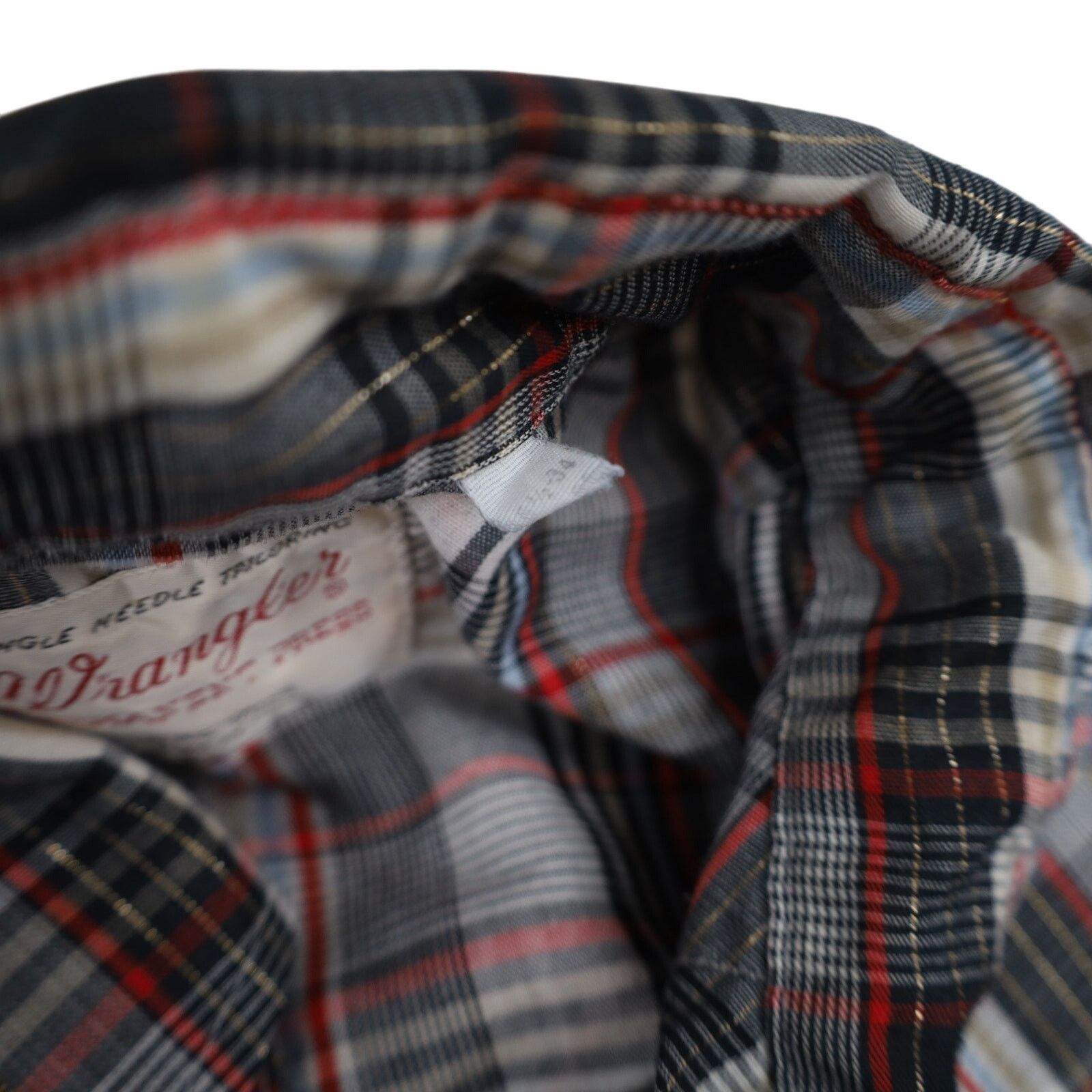 Vintage × Wrangler VTG 60s Wrangler Permanent Press Pearl Snap Western Shirt Size US L / EU 52-54 / 3 - 9 Thumbnail