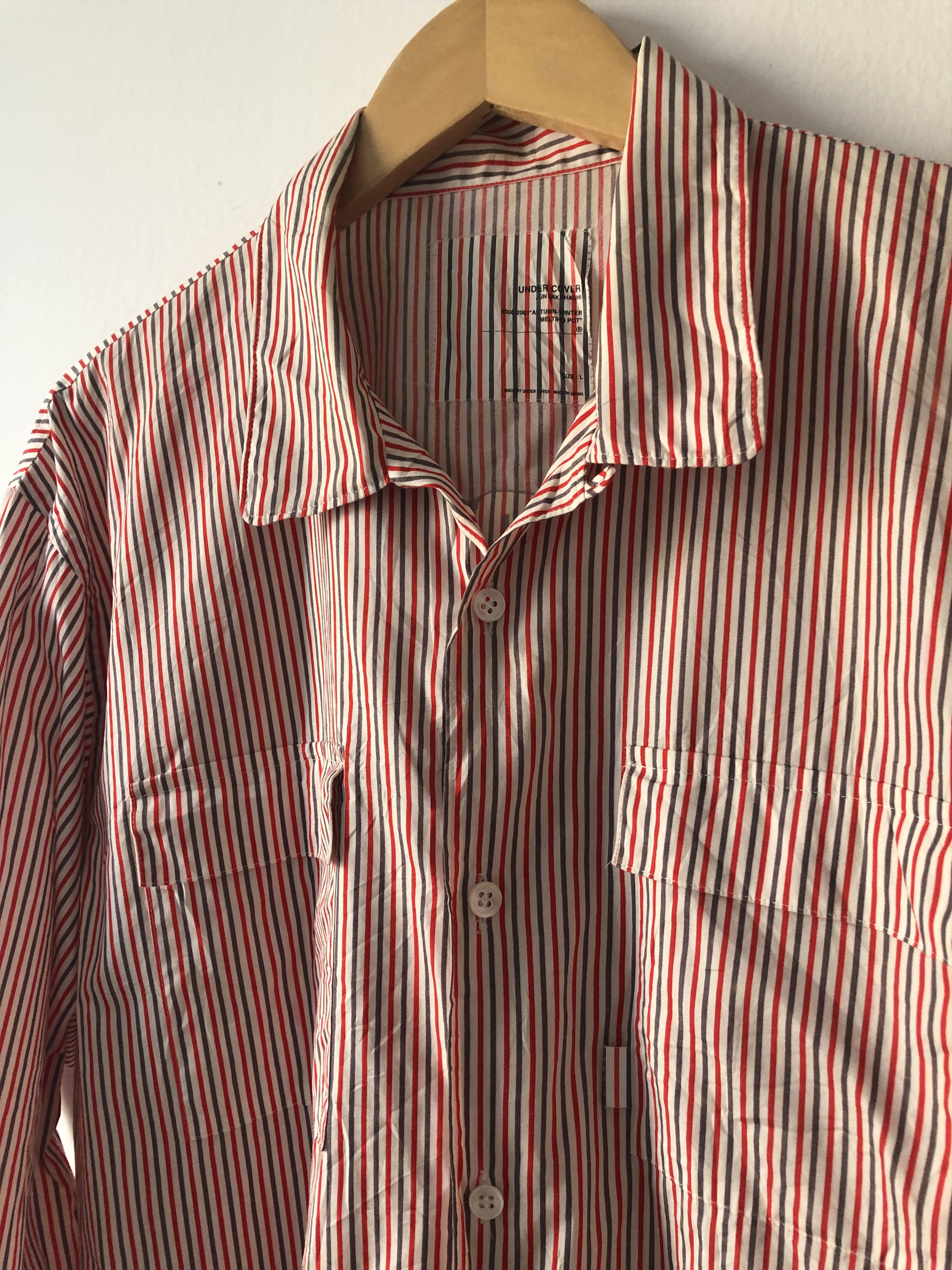 Undercover "destroy all system" camp shirt Size US M / EU 48-50 / 2 - 3 Thumbnail