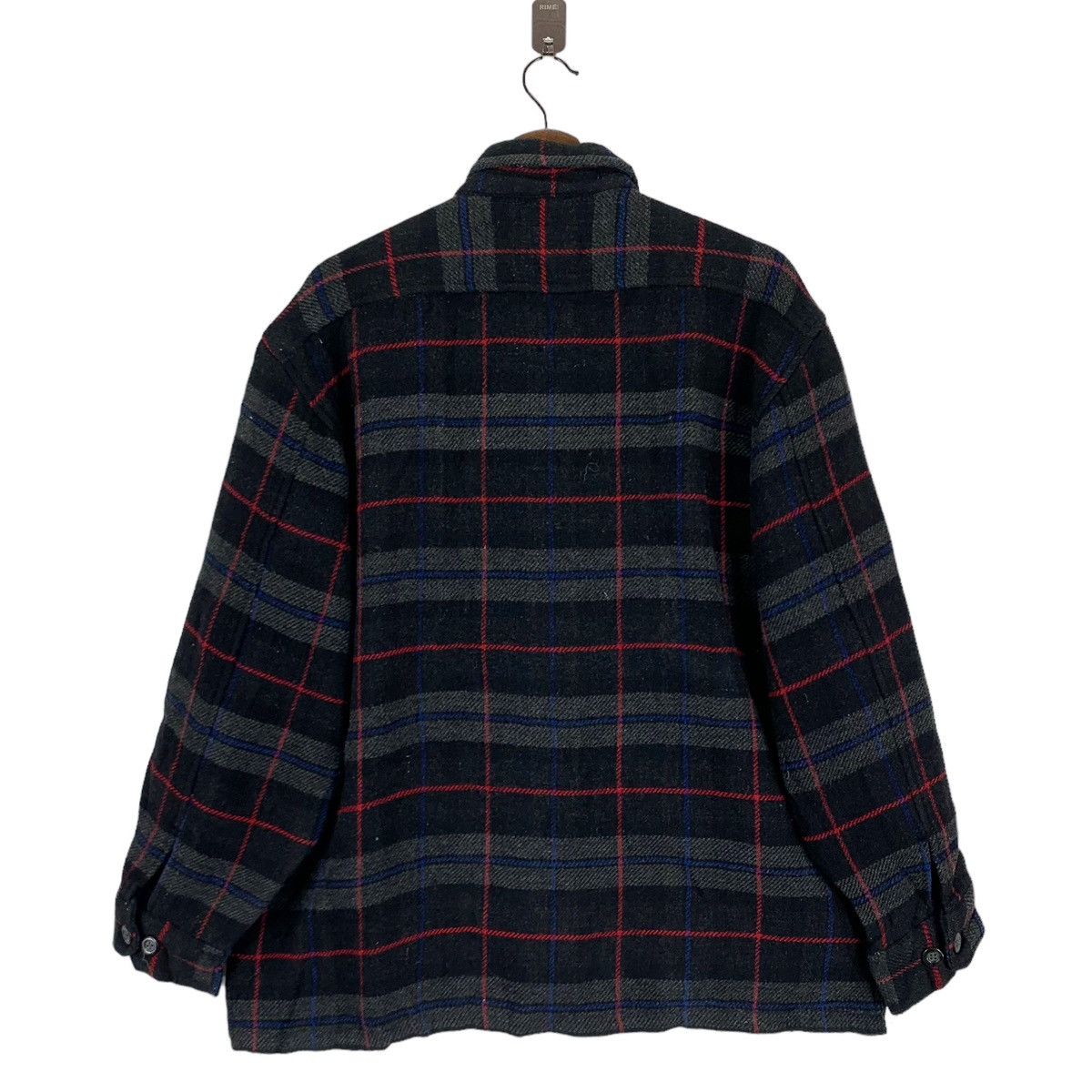Japanese Brand × Vintage 🔥🔥VINTAGE FLYING SCOTSMAN COLLECTION TARTAN WOOL ZIPPER Size US M / EU 48-50 / 2 - 7 Thumbnail