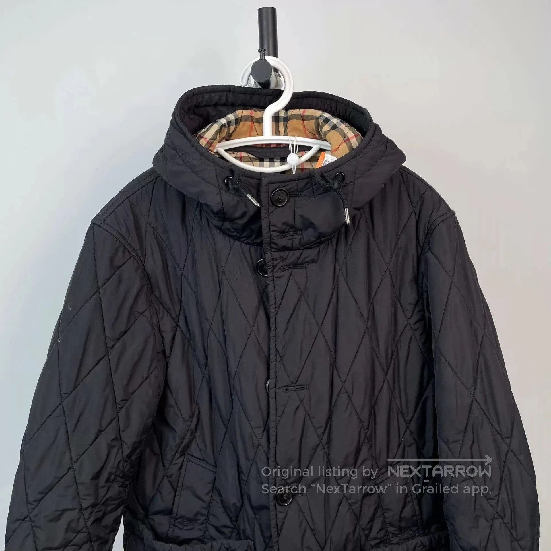 Burberry Quilted Hooded Jacket. Size US S / EU 44-46 / 1 - 3 Thumbnail