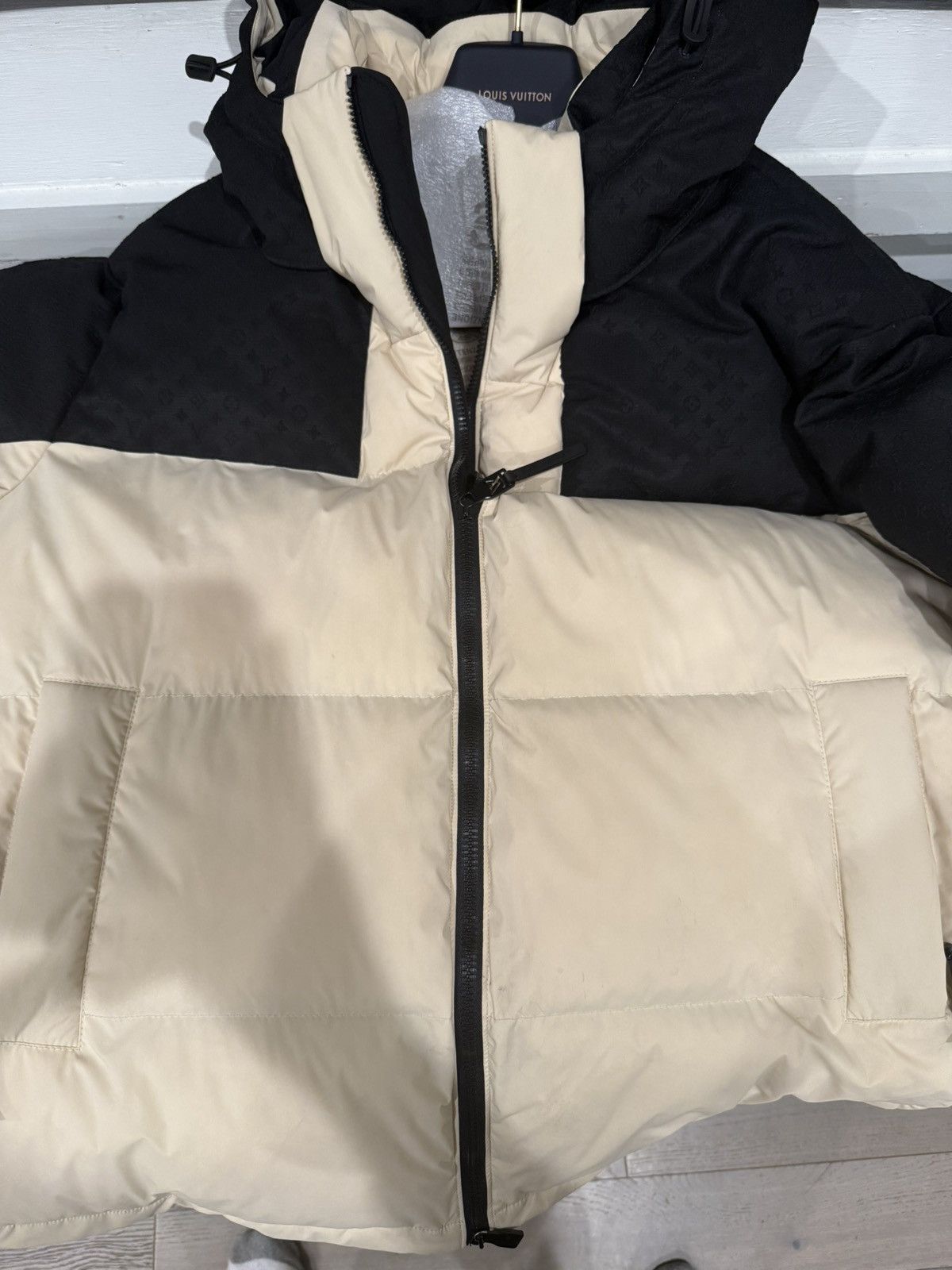 Louis Vuitton Placed Monogram Ecodown Blouson| LOUIS VUITTON COAT Size US XXL / EU 58 / 5 - 1 Thumbnail