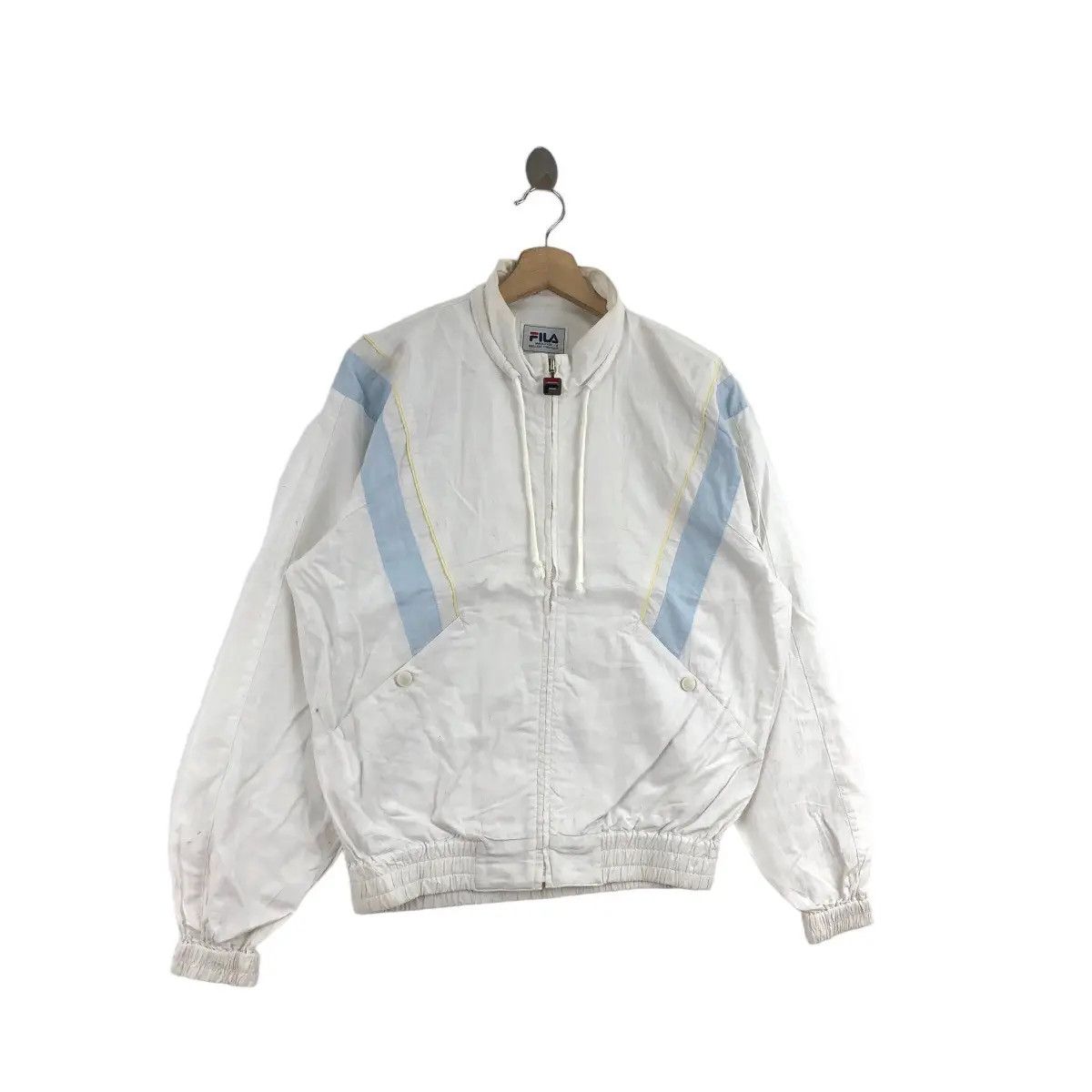 Fila Vtg FILA ITALIA MAGLIFICIO Collection Jacket Outdoor Tennis Size L / US 10 / IT 46 - 2 Thumbnail