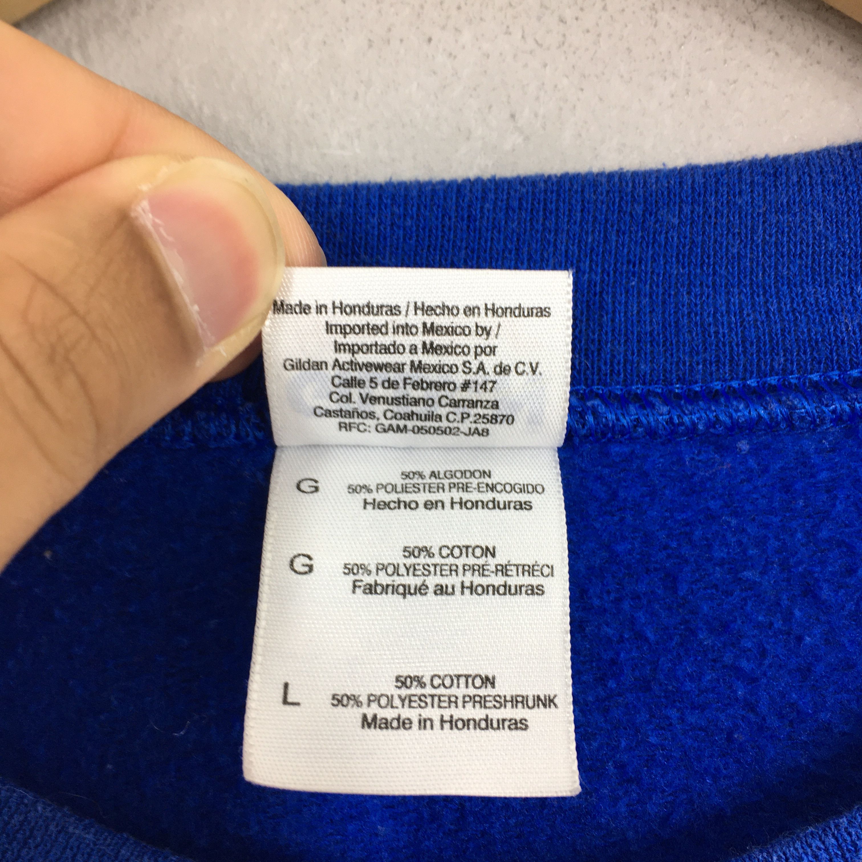 NCAA × Vintage Vintage Mark Twain School Blue Sweatshirt Large Size US L / EU 52-54 / 3 - 4 Thumbnail