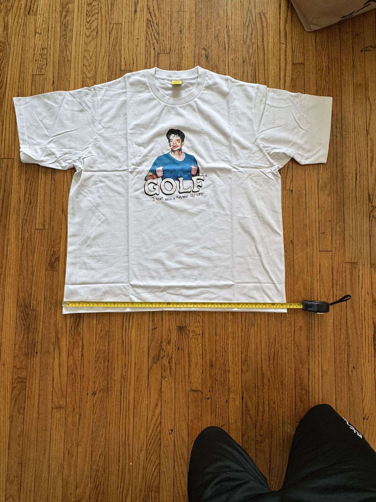 Golf Wang Golf Purpose Tee - White Size US XL / EU 56 / 4 - 5 Thumbnail