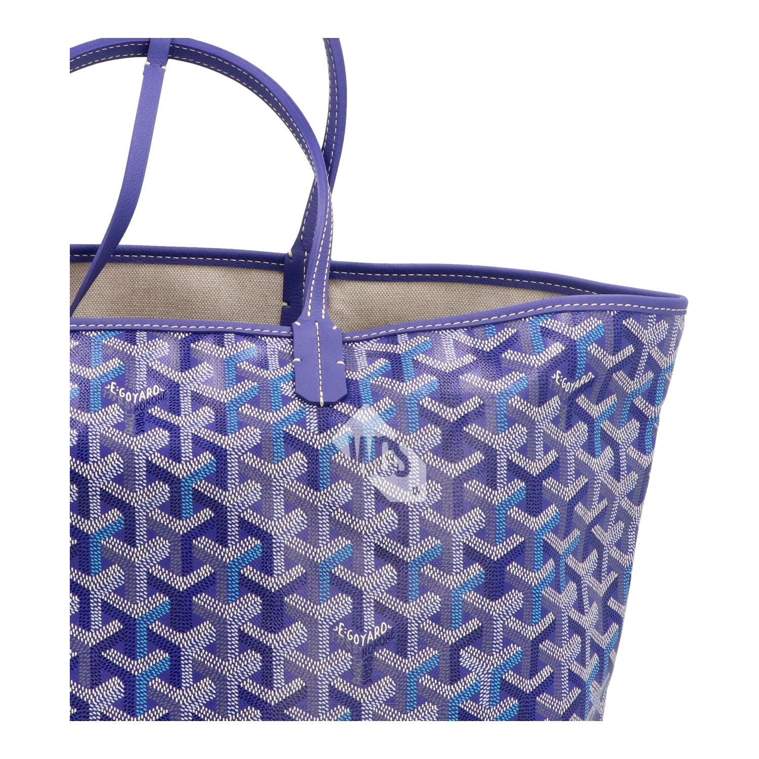 Goyard Goyard Saint Louis PM Tote Multicolour Blueberry Purple Size ONE SIZE - 4 Thumbnail