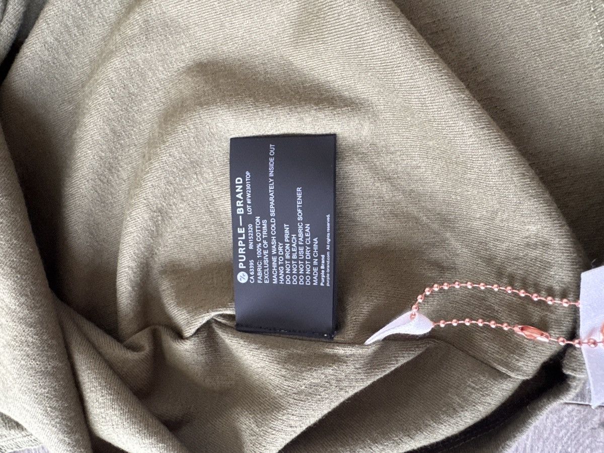 Purple Brand Purple Textured SS Tee Size US M / EU 48-50 / 2 - 6 Thumbnail