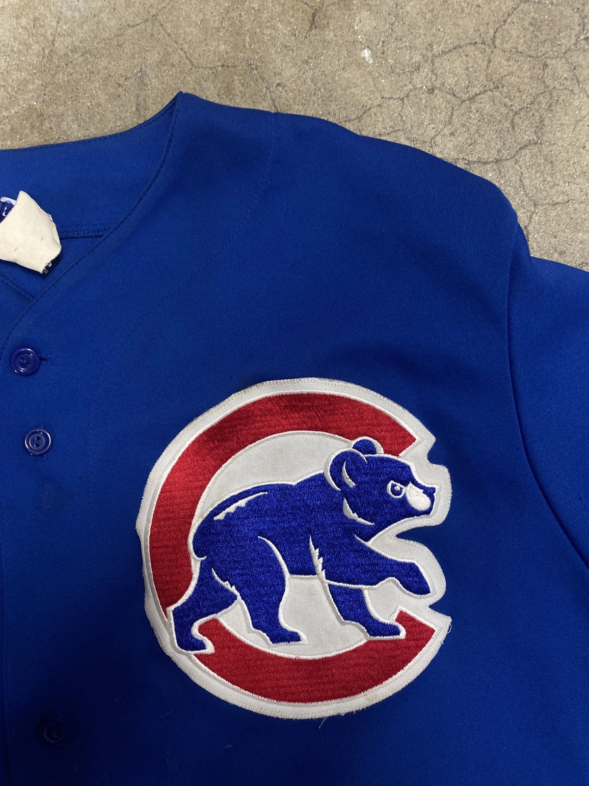 MLB × Vintage Vintage Chicago Cubs Majestic Jersey Size US XL / EU 56 / 4 - 2 Thumbnail