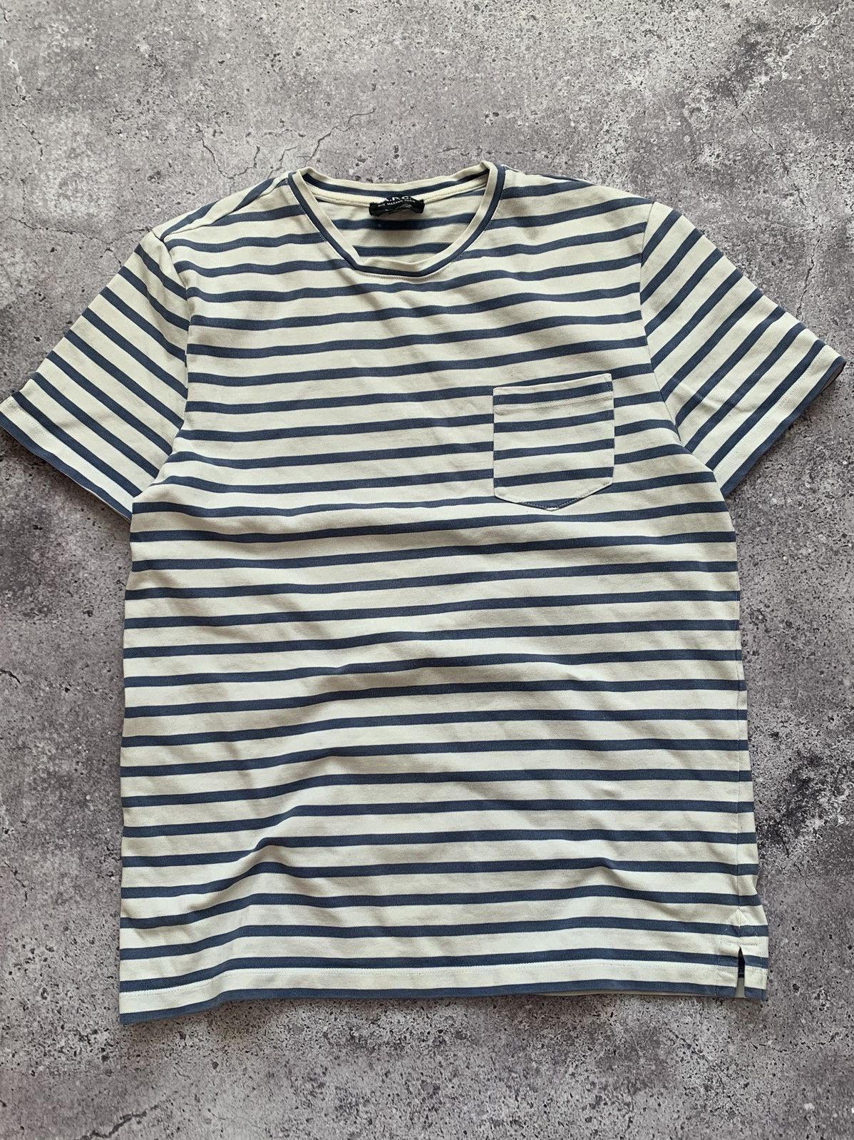 A.P.C. 🔥APC STRIPPED POCKET T-SHIRT Size US L / EU 52-54 / 3 - 2 Thumbnail