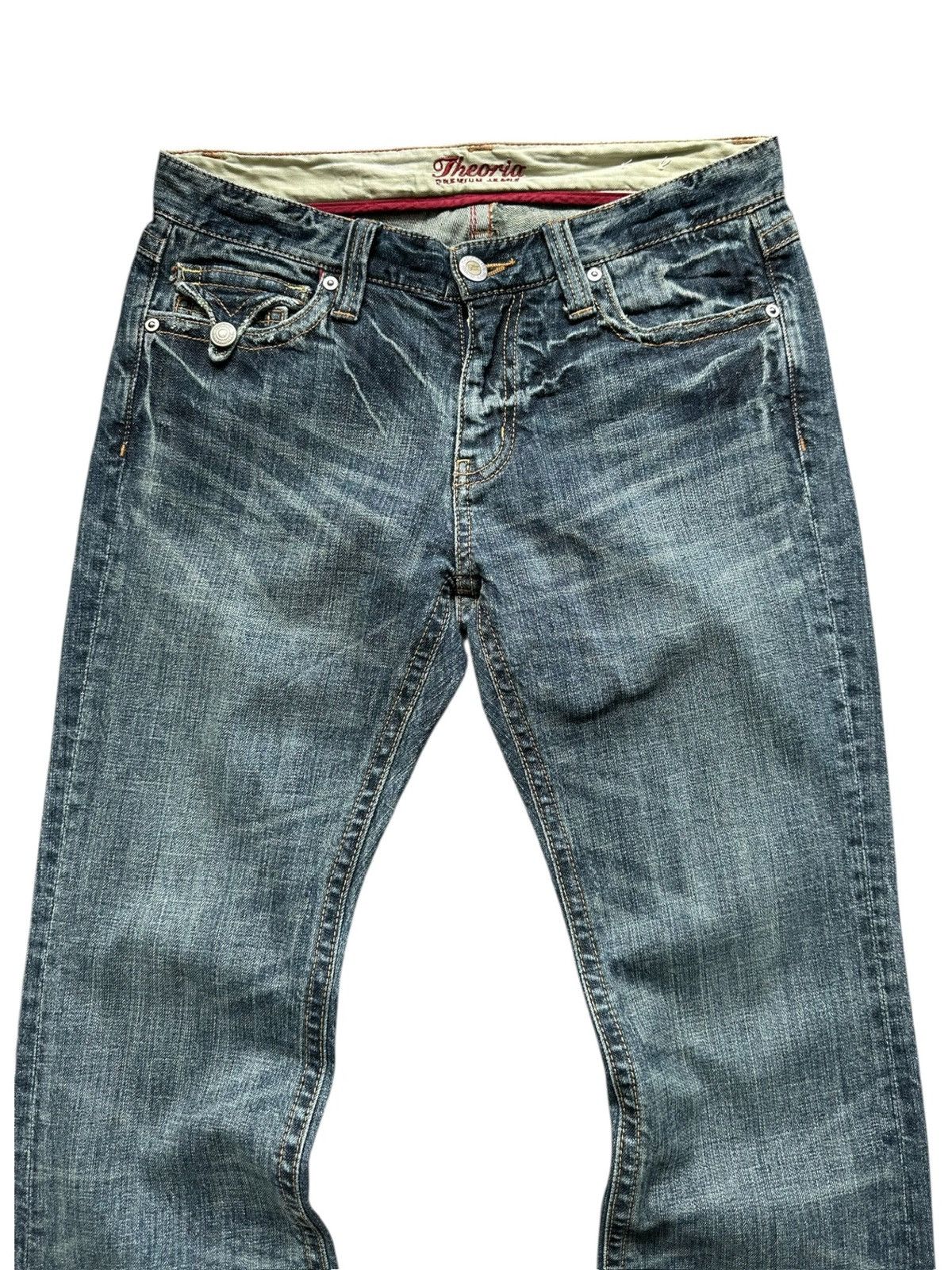 Hysteric Glamour 2000's Theoria j-rock flared fashion jeans Size US 30 / EU 46 - 4 Thumbnail