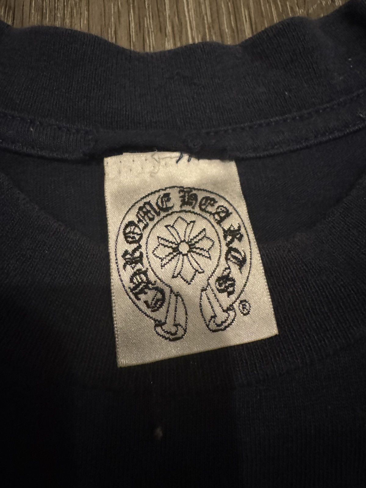 Chrome Hearts Chrome Hearts Vintage Intellectual Gallery Tee Navy Size US S / EU 44-46 / 1 - 8 Thumbnail