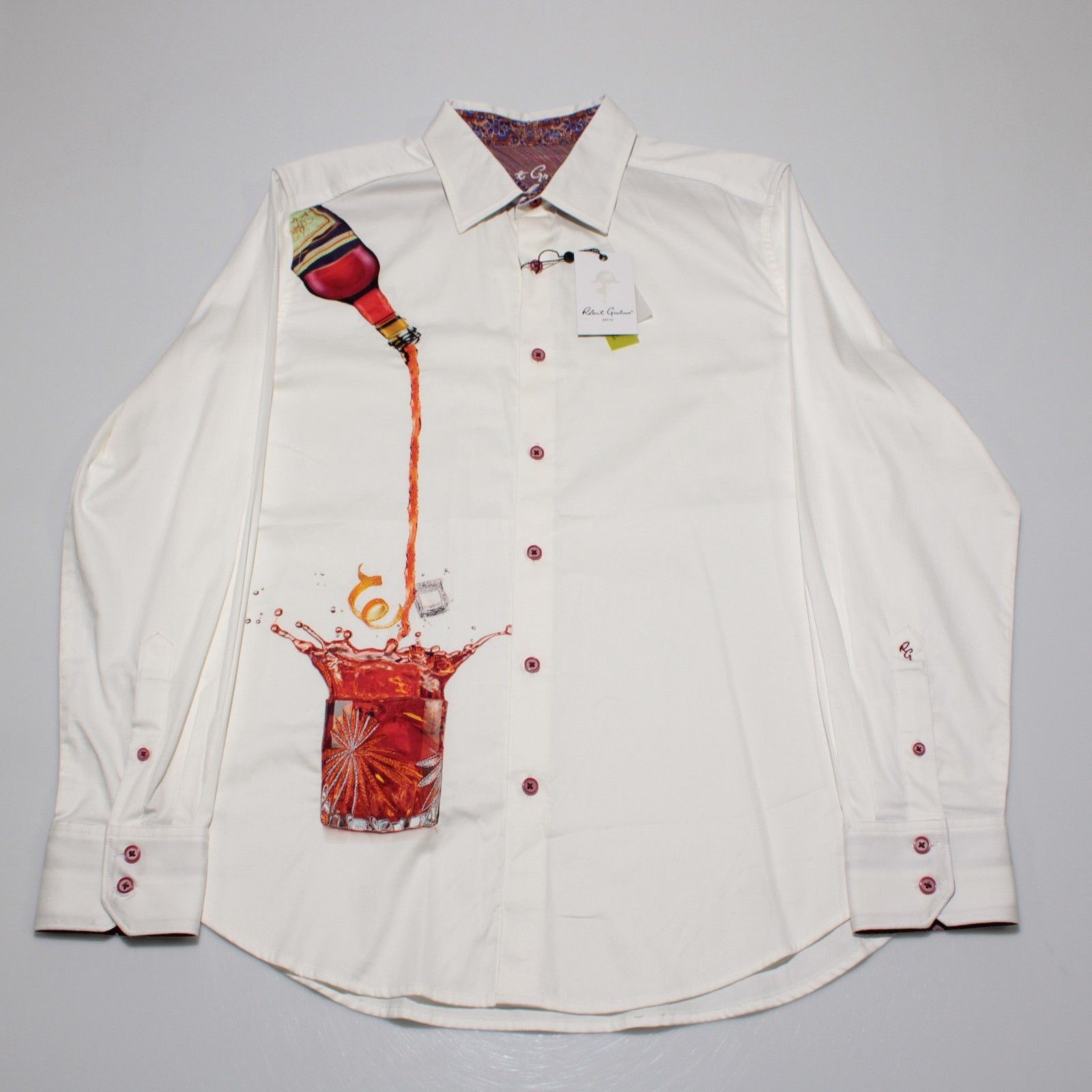 Robert Graham Robert Graham New with tags Shirt Size L US In White Size US L / EU 52-54 / 3 - 2 Thumbnail