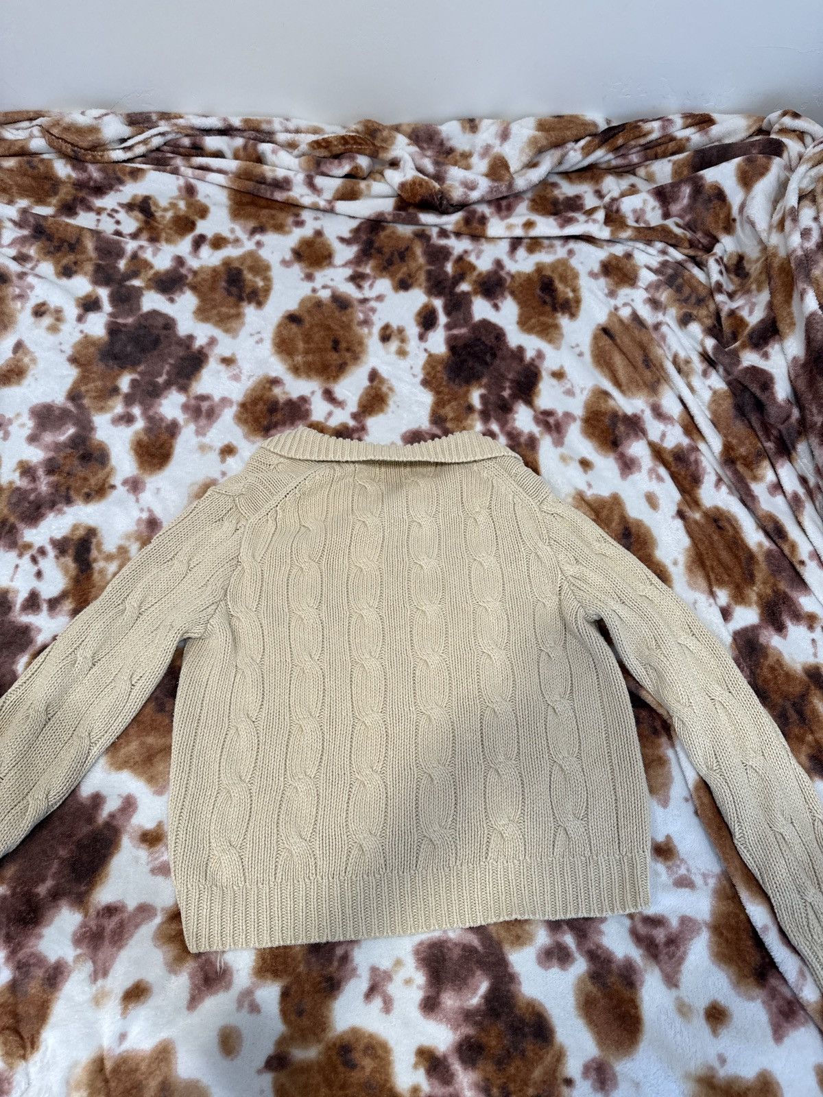 Polo Ralph Lauren Vintage Polo Ralph Lauren Silk CableKnit Sweater Size US M / EU 48-50 / 2 - 4 Thumbnail
