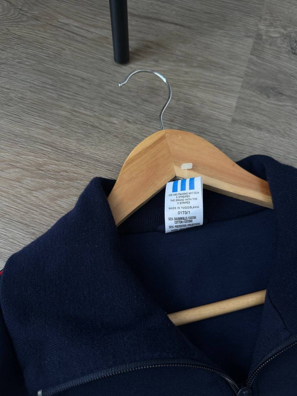 Adidas × Vintage Vintage Adidas Yugoslavia Blue Sportswear Zip Hoodie Size US M / EU 48-50 / 2 - 5 Thumbnail