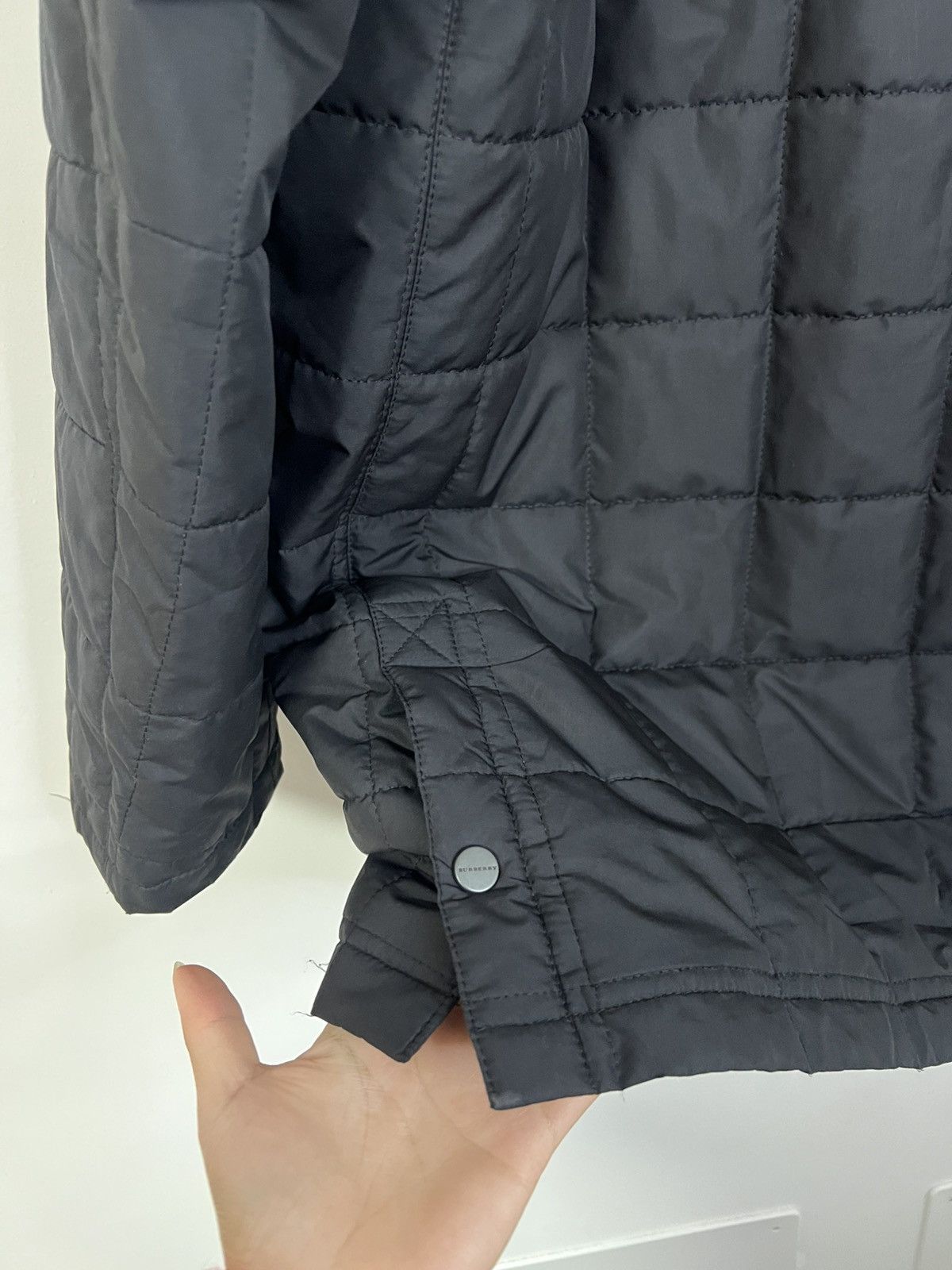 Burberry Burberry puffer parka black XL nova check Size US XL / EU 56 / 4 - 6 Thumbnail