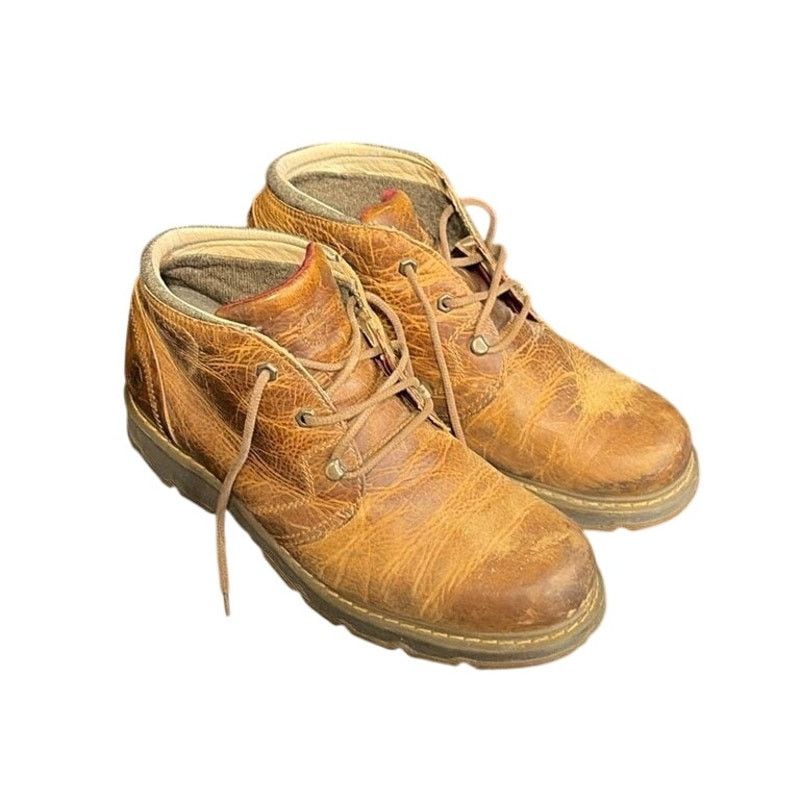 Dr. Martens Dr. Martens Tan Brown Tumbled leather Boots Size US 11 / IT 41 - 1 Thumbnail