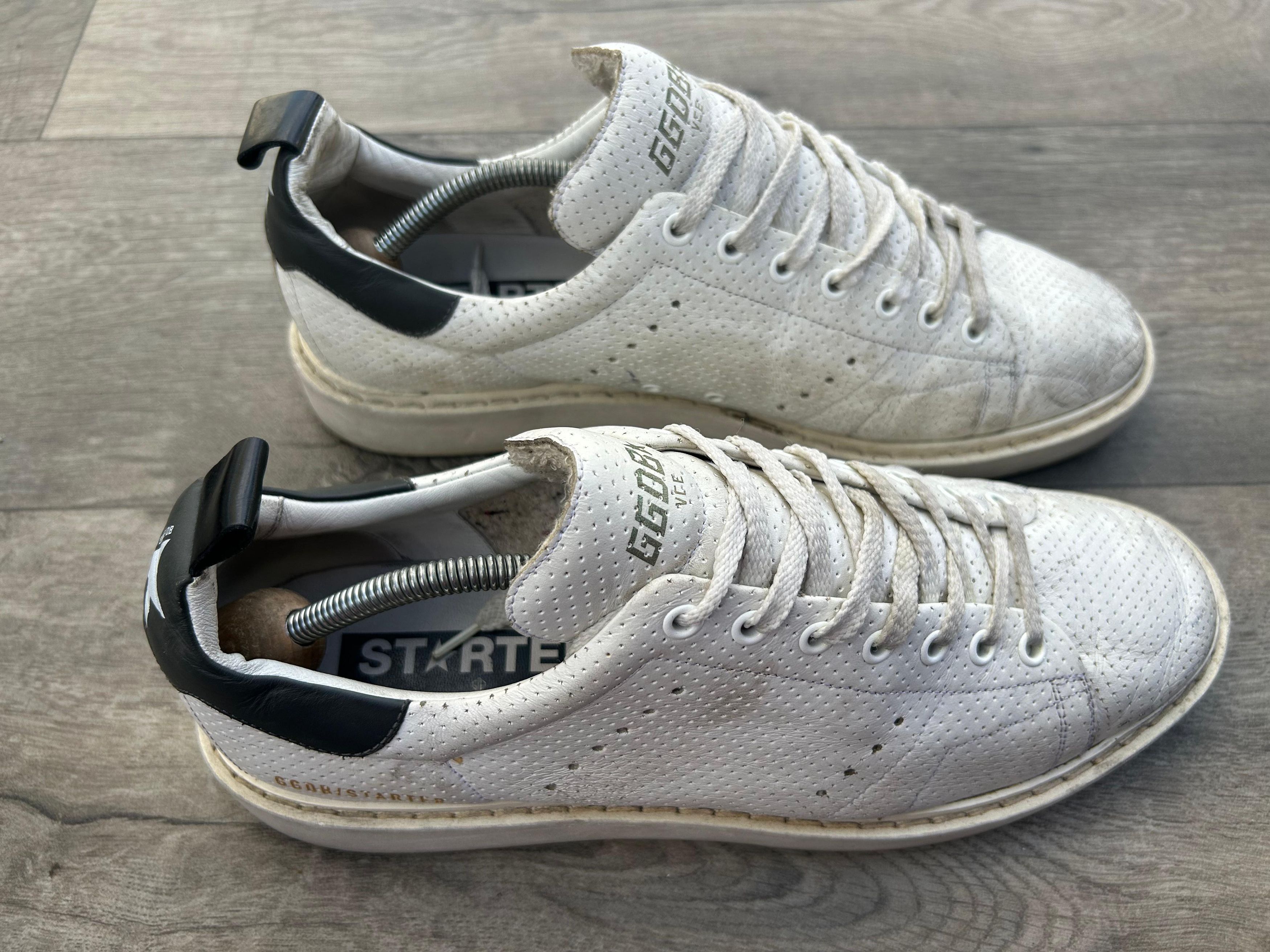 Golden Goose Golden Goose Starter Low Top Sneakers Sz 44 Size US 11 / EU 44 - 2 Thumbnail