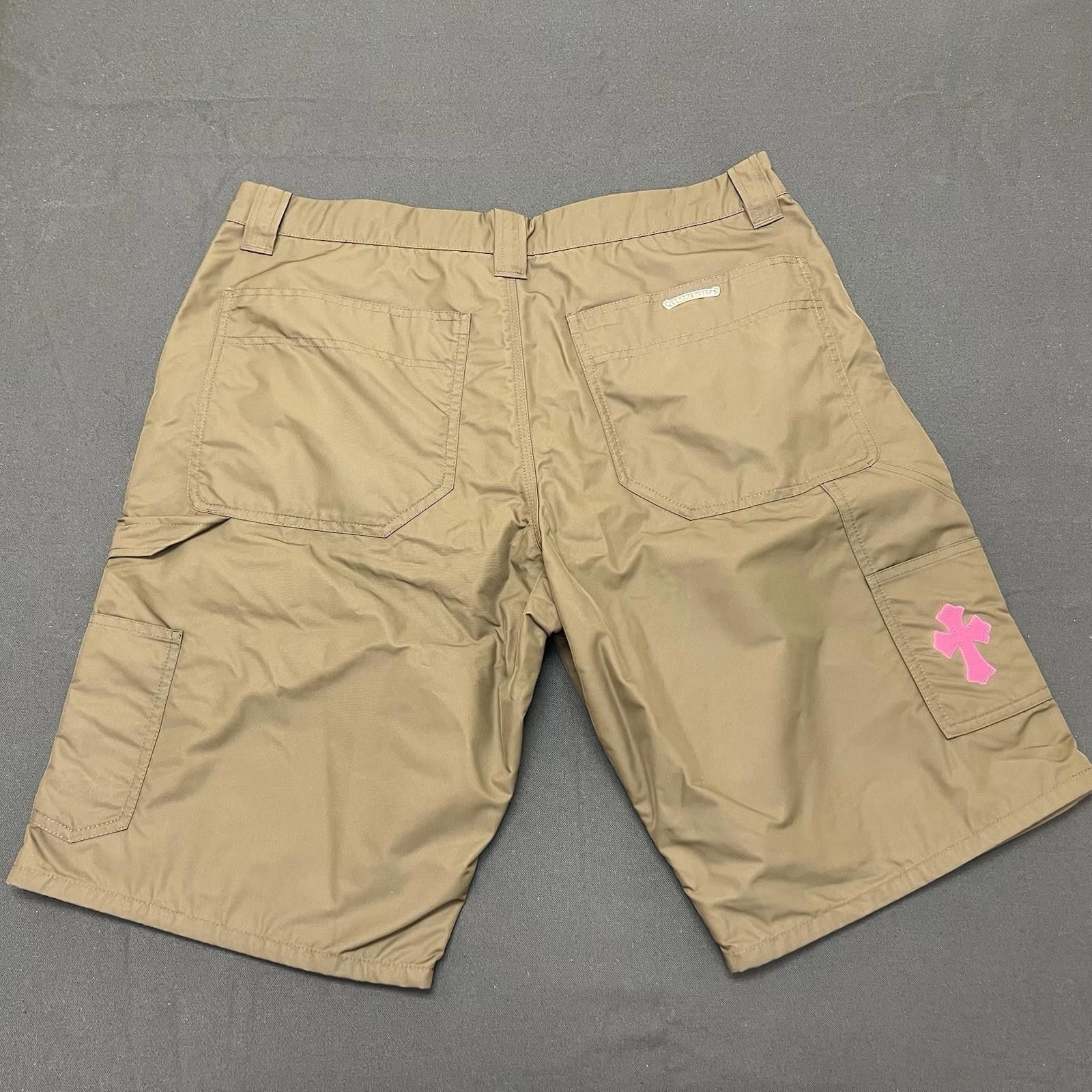 Chrome Hearts Chrome Hearts Nylon Leather Cross Patch Carpenter Shorts 36 Size US 36 / EU 52 - 9 Thumbnail
