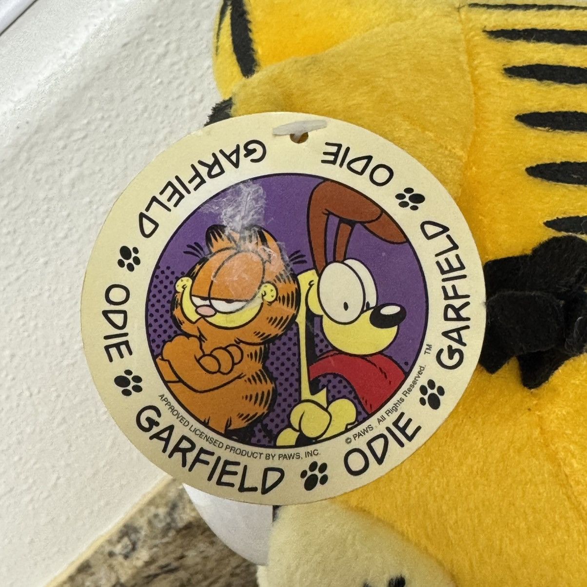 Vintage Vintage 16" Garfield Hugging Pooky Large Plush Toy NWT Size ONE SIZE - 6 Thumbnail