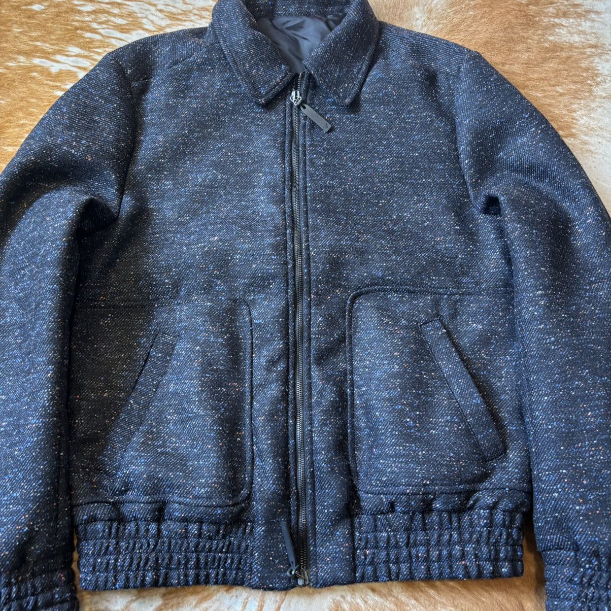 Emporio Armani 🖤 Emporio Armani Fabric Bomber Jacket – Size 48 Size US M / EU 48-50 / 2 - 2 Thumbnail