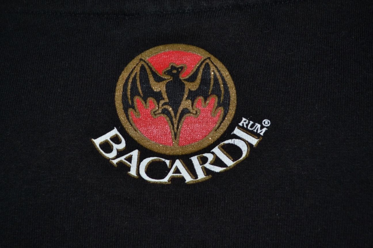 Vintage Vintage Bacardi Rum t-shirt tee L Size US L / EU 52-54 / 3 - 3 Thumbnail