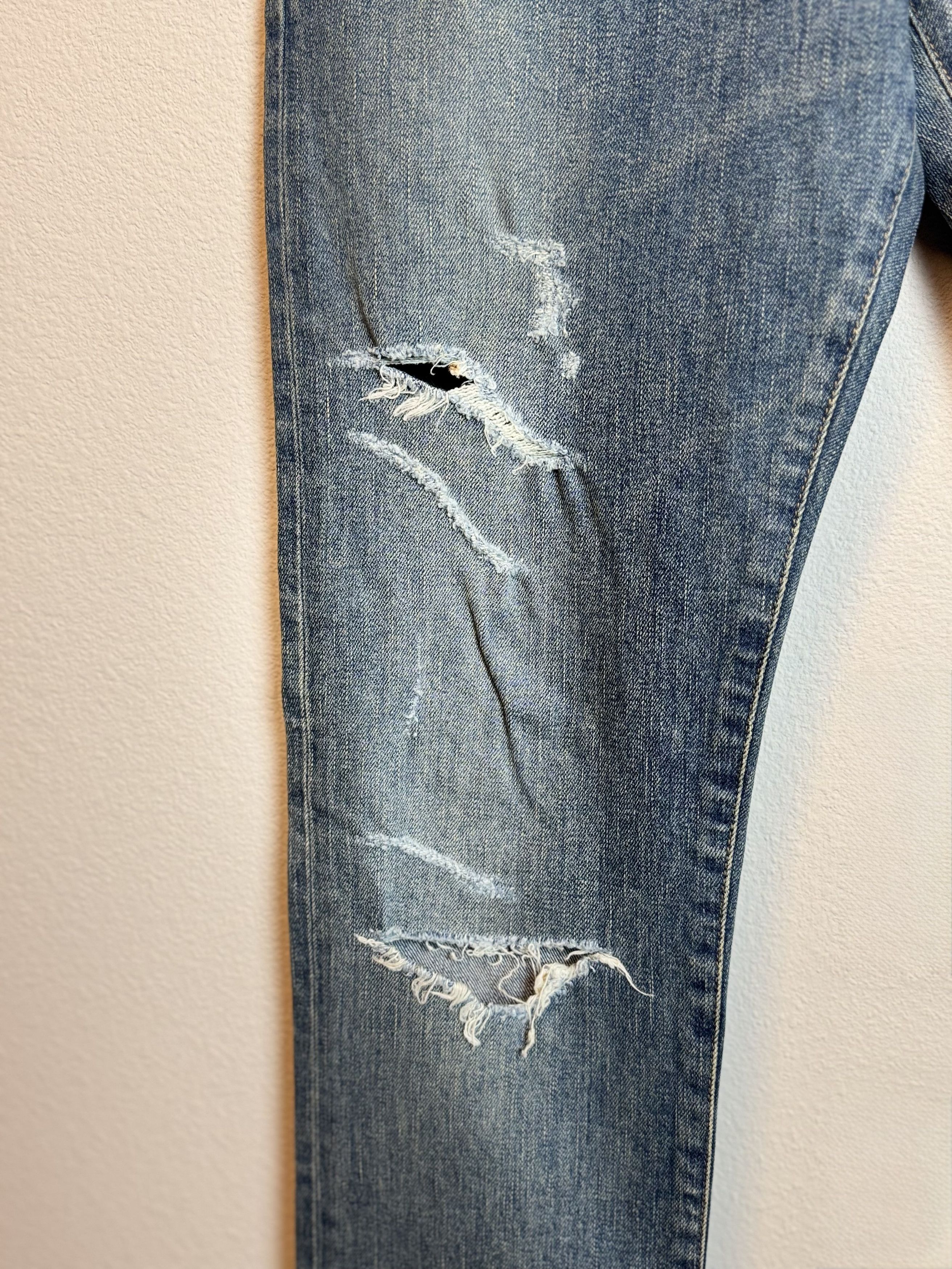 Saint Laurent Paris Saint Laurent Crash Jeans 2017 Size US 32 / EU 48 - 6 Thumbnail