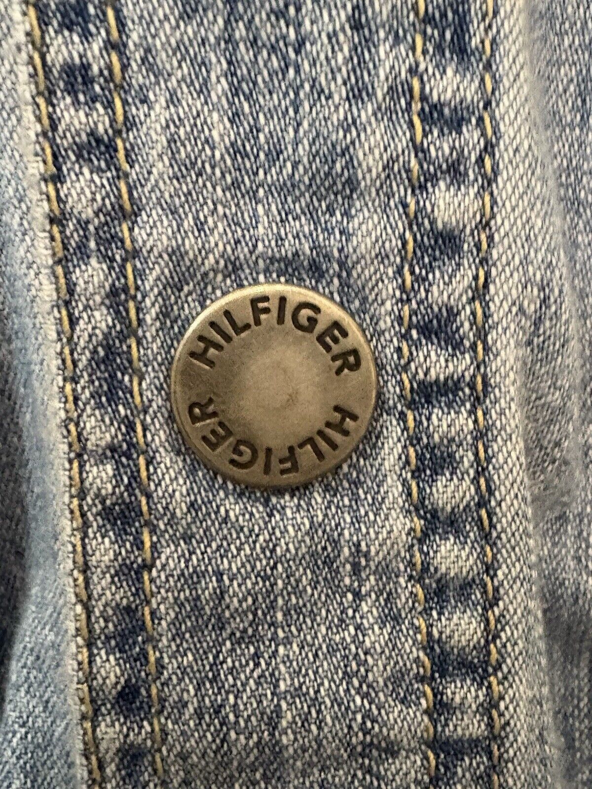 Tommy Hilfiger Tommy Hilfiger Women's XL Jean Jacket Size XL / US 12-14 / IT 48-50 - 4 Thumbnail