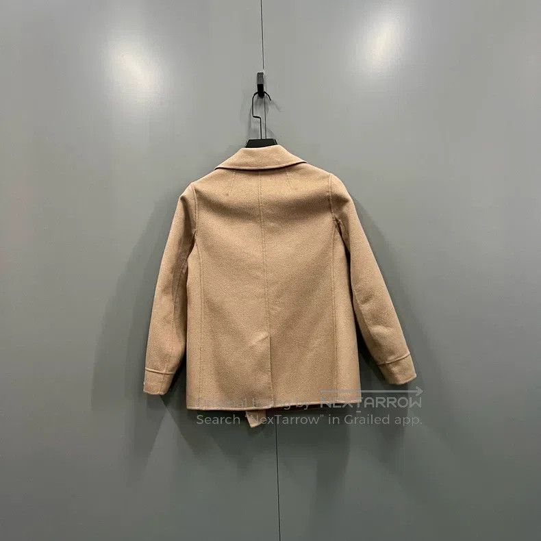 Max Mara Max Mara Camel Wool Coat Size S / US 4 / IT 40 - 2 Thumbnail