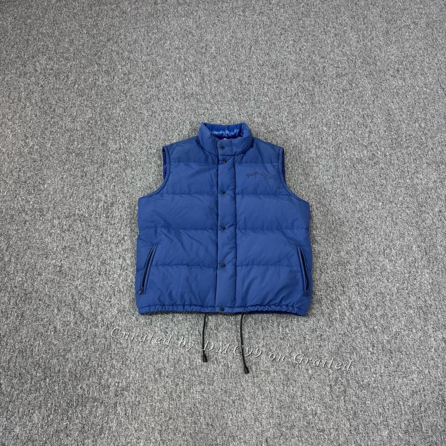 Burberry Burberry Blue Down Vest Size 52 Size US L / EU 52-54 / 3 - 1 Thumbnail