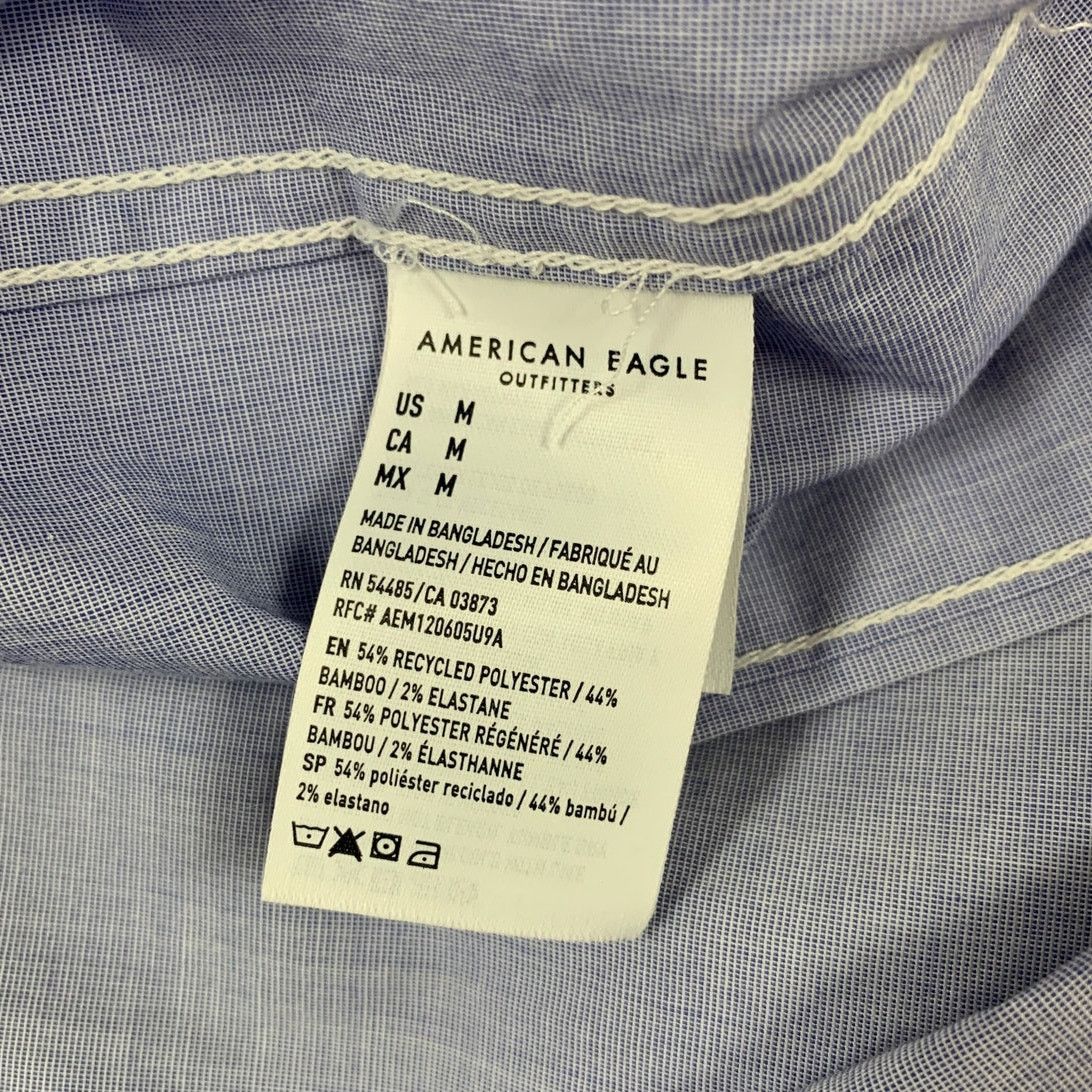 2 New American Eagle Mens Medium Button Up Shirts