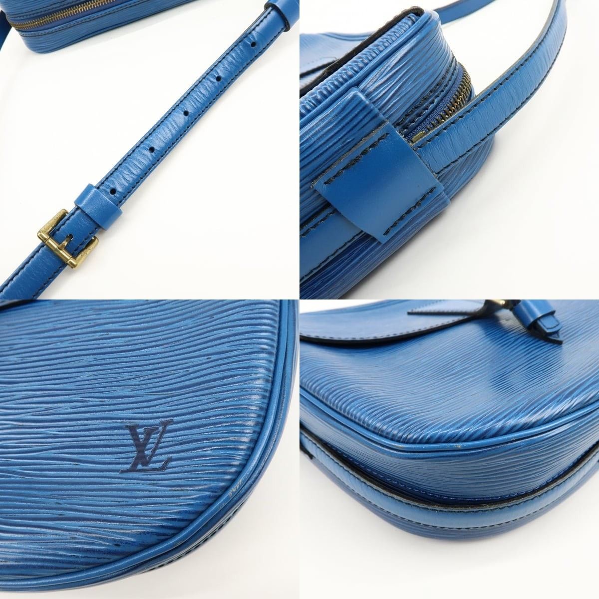 Louis Vuitton Louis Vuitton Epi Jeune Fille Shoulder Bag Leather Blue Size ONE SIZE - 4 Thumbnail