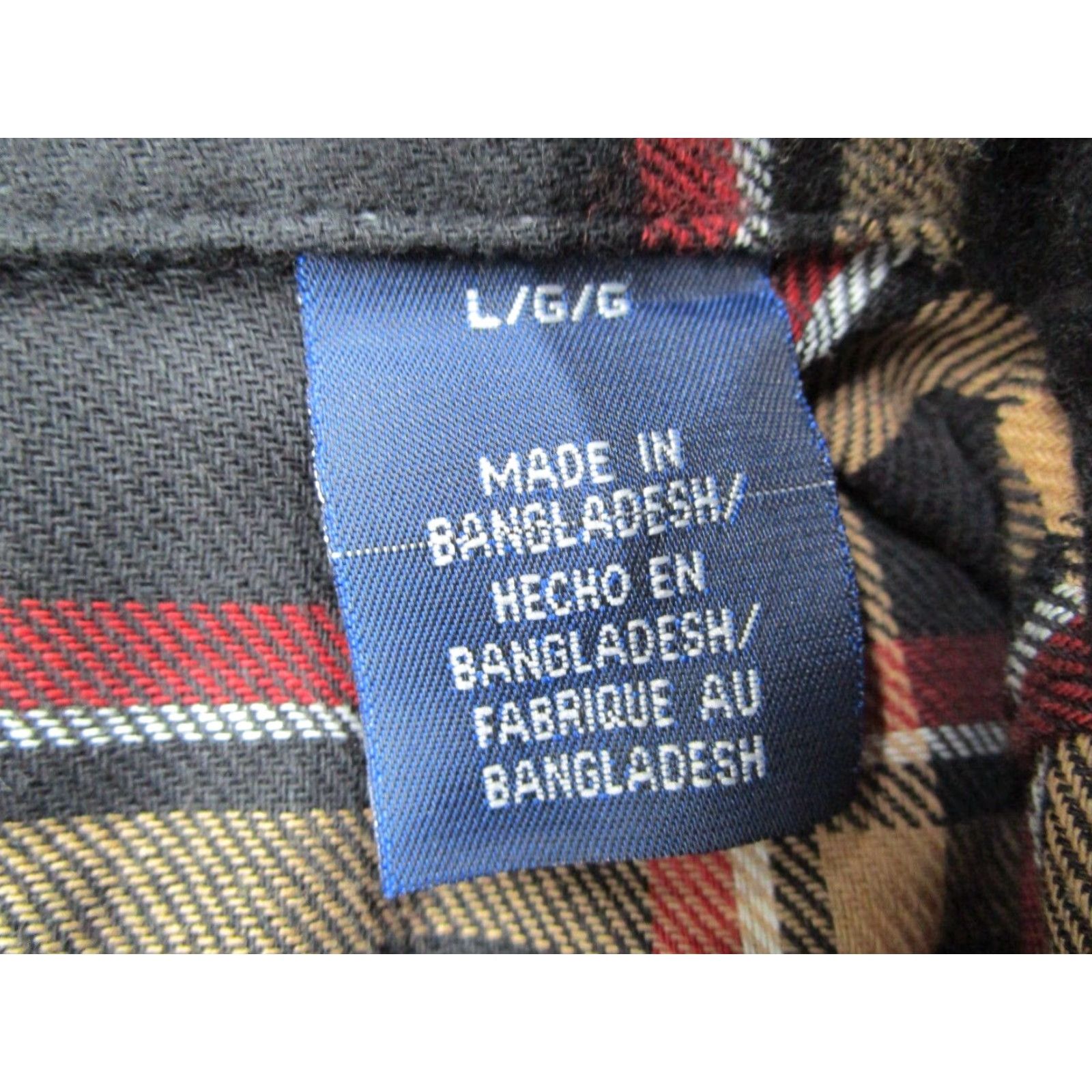 Wrangler Wrangler Shirt Mens Large Black Plaid Flannel Button Up Work Pearl Snaps Rancher Size US L / EU 52-54 / 3 - 3 Thumbnail
