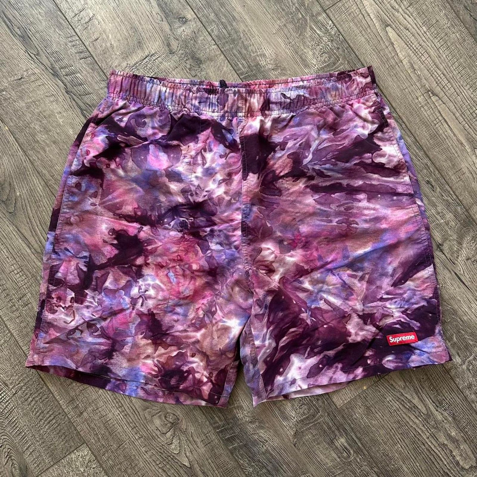 Supreme Supreme Split Logo Water Shorts | Grailed