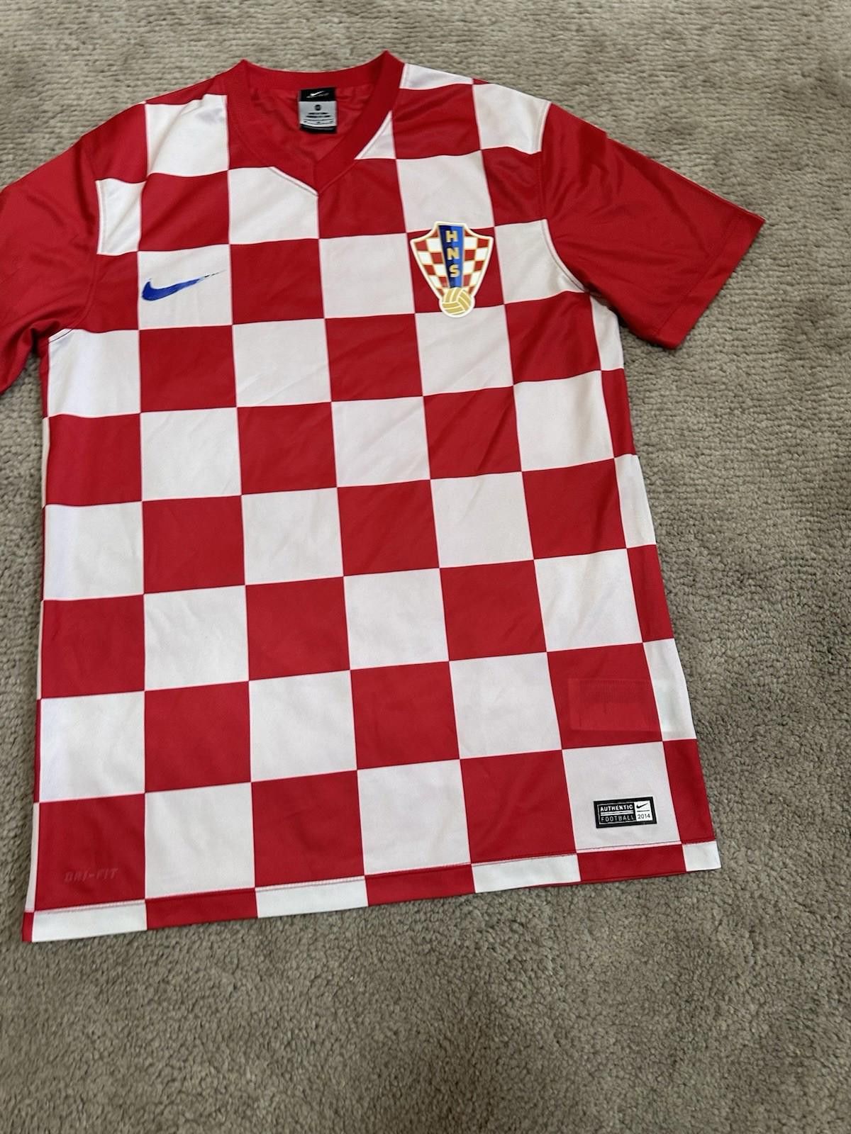 Nike 2014-15 Croatia Home Football Shirt Soccer Jersey Sz M Size US M / EU 48-50 / 2 - 2 Thumbnail