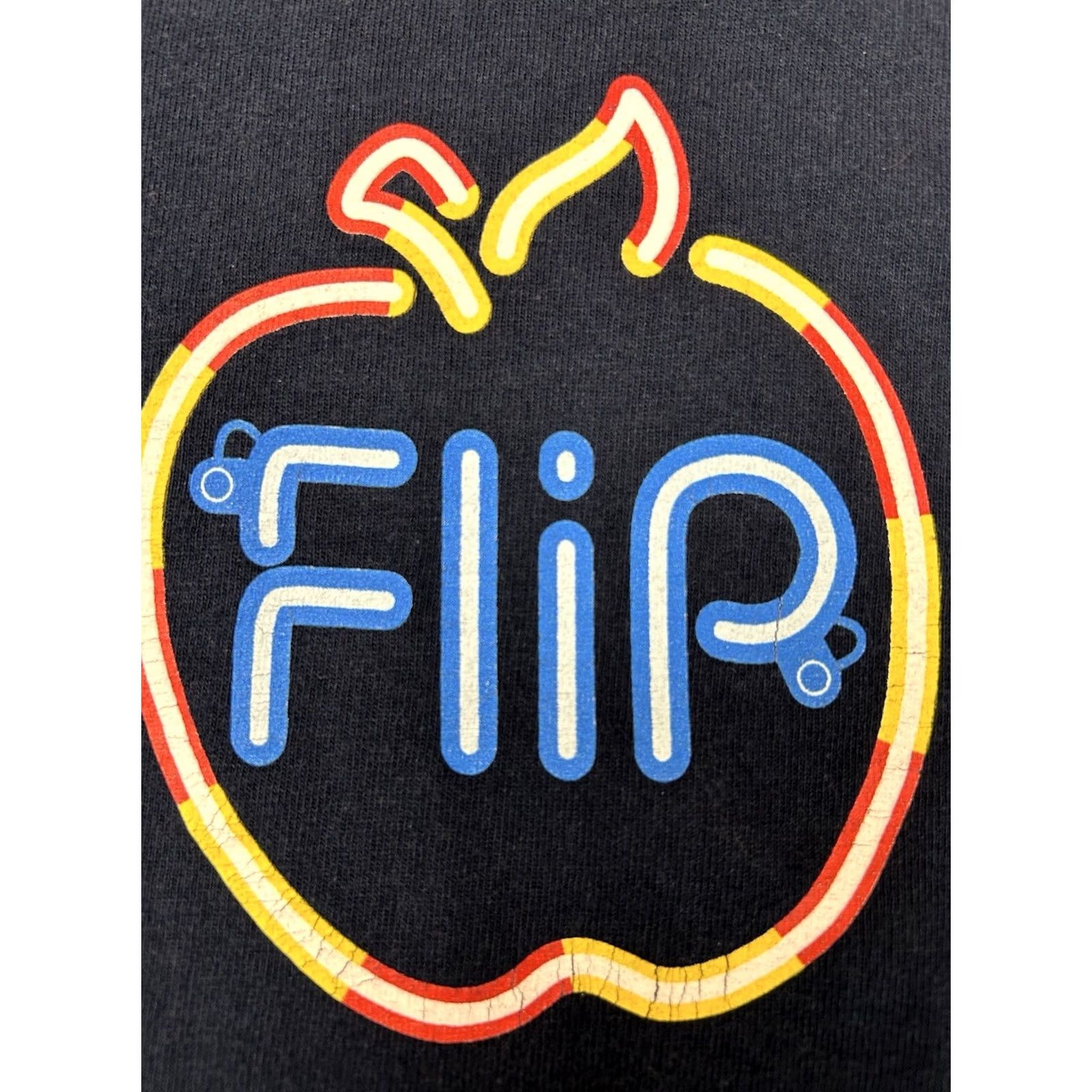 Blind Skateboards VINTAGE Flip Skateboards Mark Appleyard Neon Apple Graphic Skate Tee L Blue 90s Mens Size US L / EU 52-54 / 3 - 5 Thumbnail