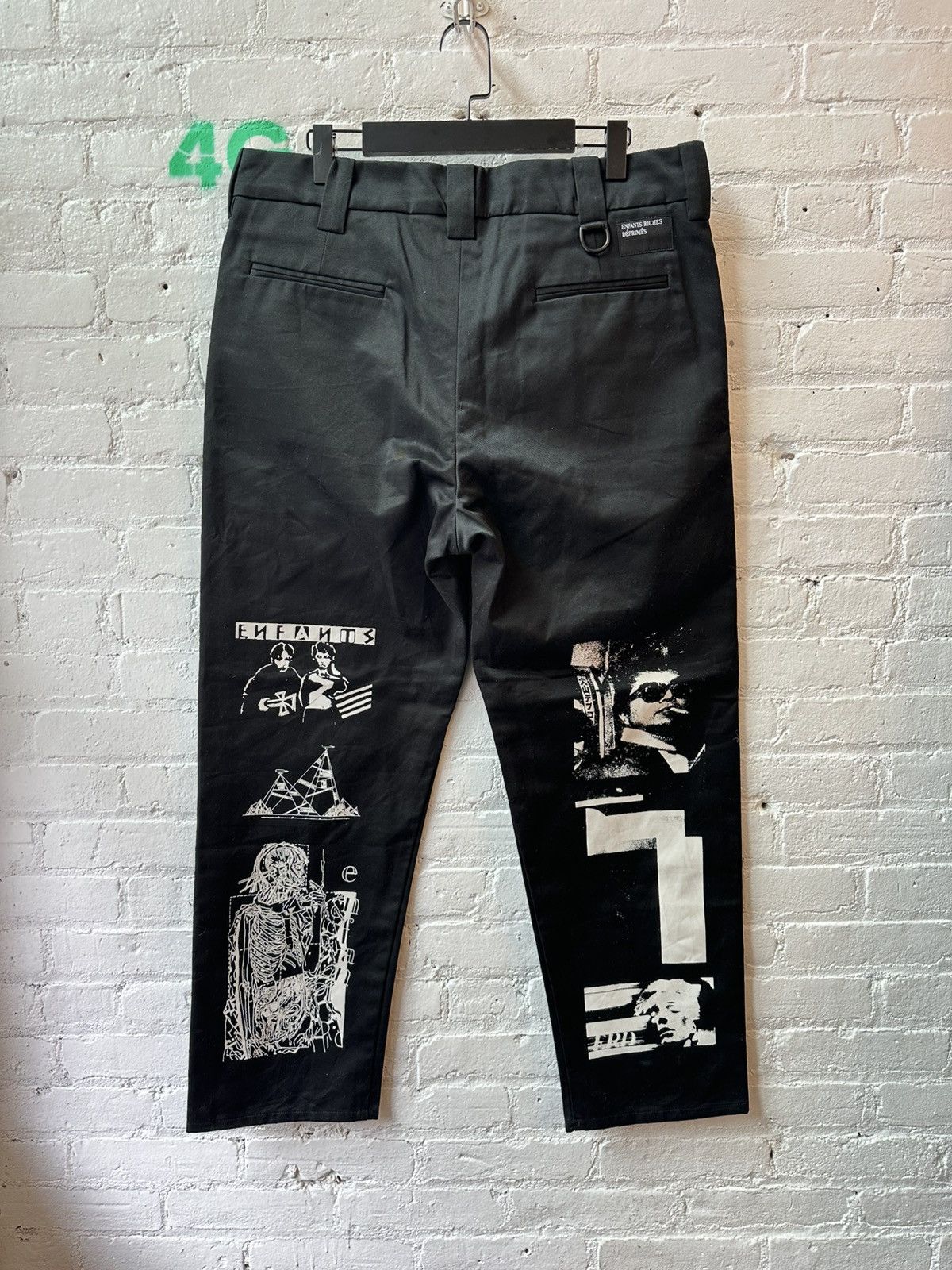 Enfants Riches Deprimes ERD MULTI GRAPHIC WORK PANTS Size US 38 / EU 54 - 3 Thumbnail
