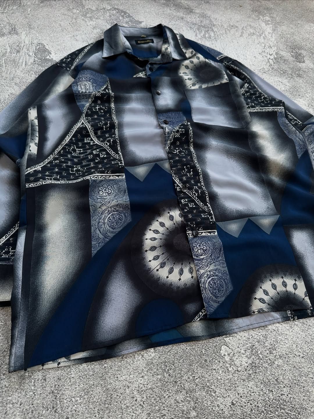 Other Cesoco Mio Vintage Pattern Long Sleeve Shirt Size US L / EU 52-54 / 3 - 3 Thumbnail