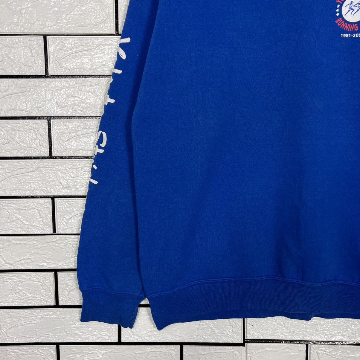 Gildan Y2k YOKOTA STRIDERS Frostbite Footrace Sweatshirt #4167-C191 Size US M / EU 48-50 / 2 - 9 Thumbnail