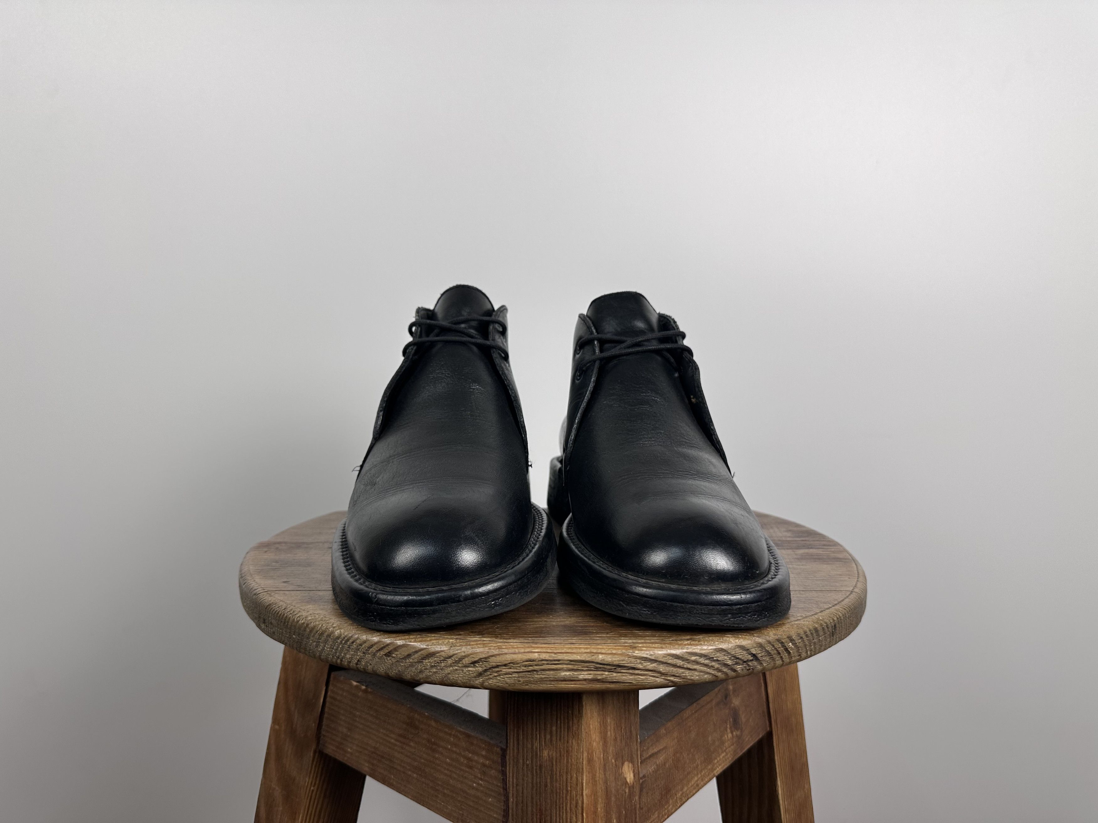 Kenzo × Vintage Vintage KENZO HOOME Boots Authentic Black Leather Shoes 40 Size US 7 / EU 40 - 2 Thumbnail
