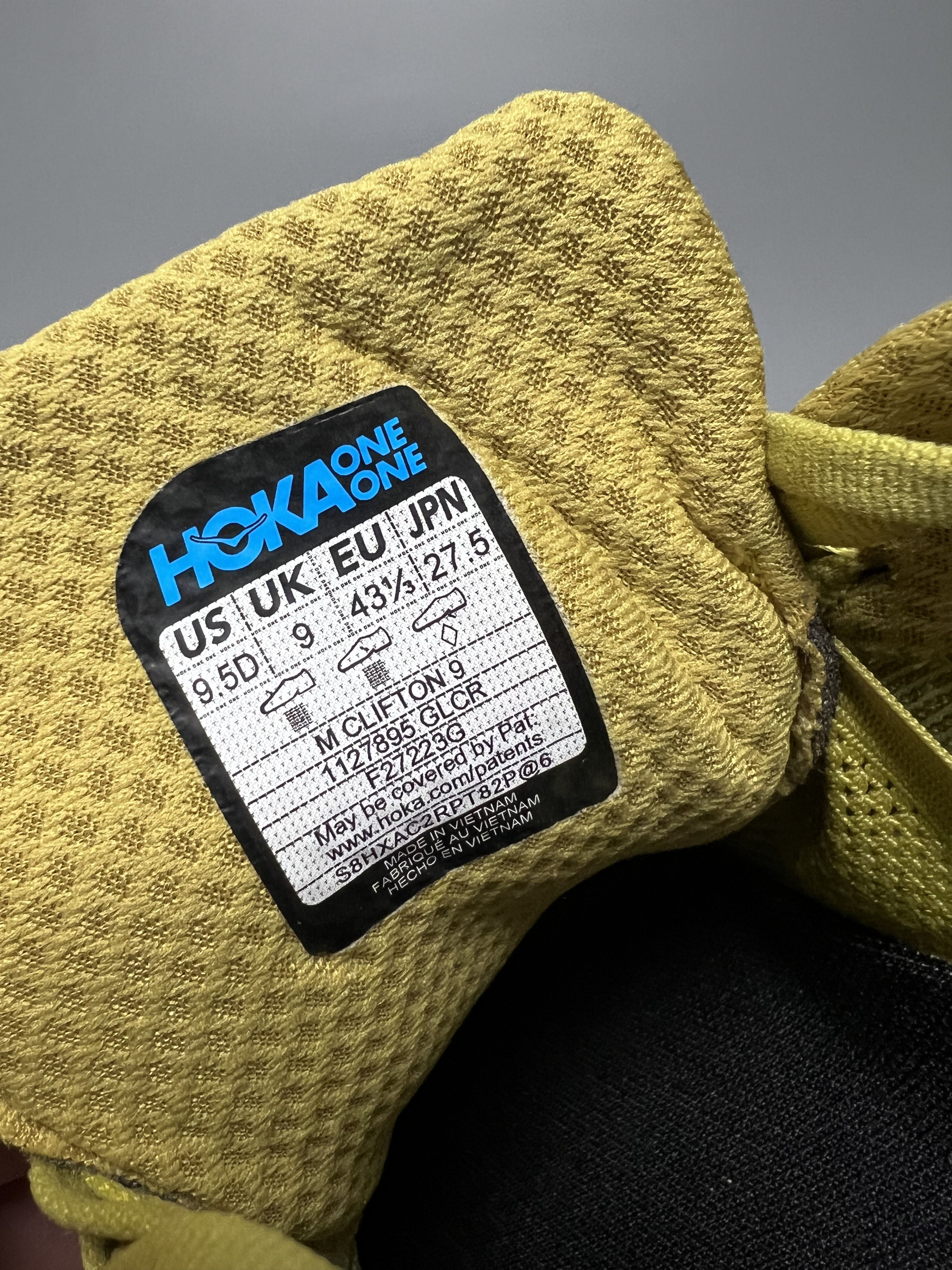 Hoka 9.5D Hoka One One Clifton 9 Running Shoes Walking Gym Size US 9.5 / EU 42-43 - 16 Thumbnail