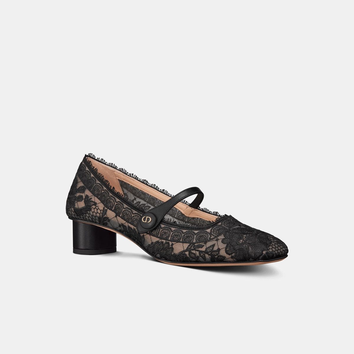 Dior o1w1db11024 D-Grace Pump in Black Size US 7 / IT 37 - 2 Thumbnail