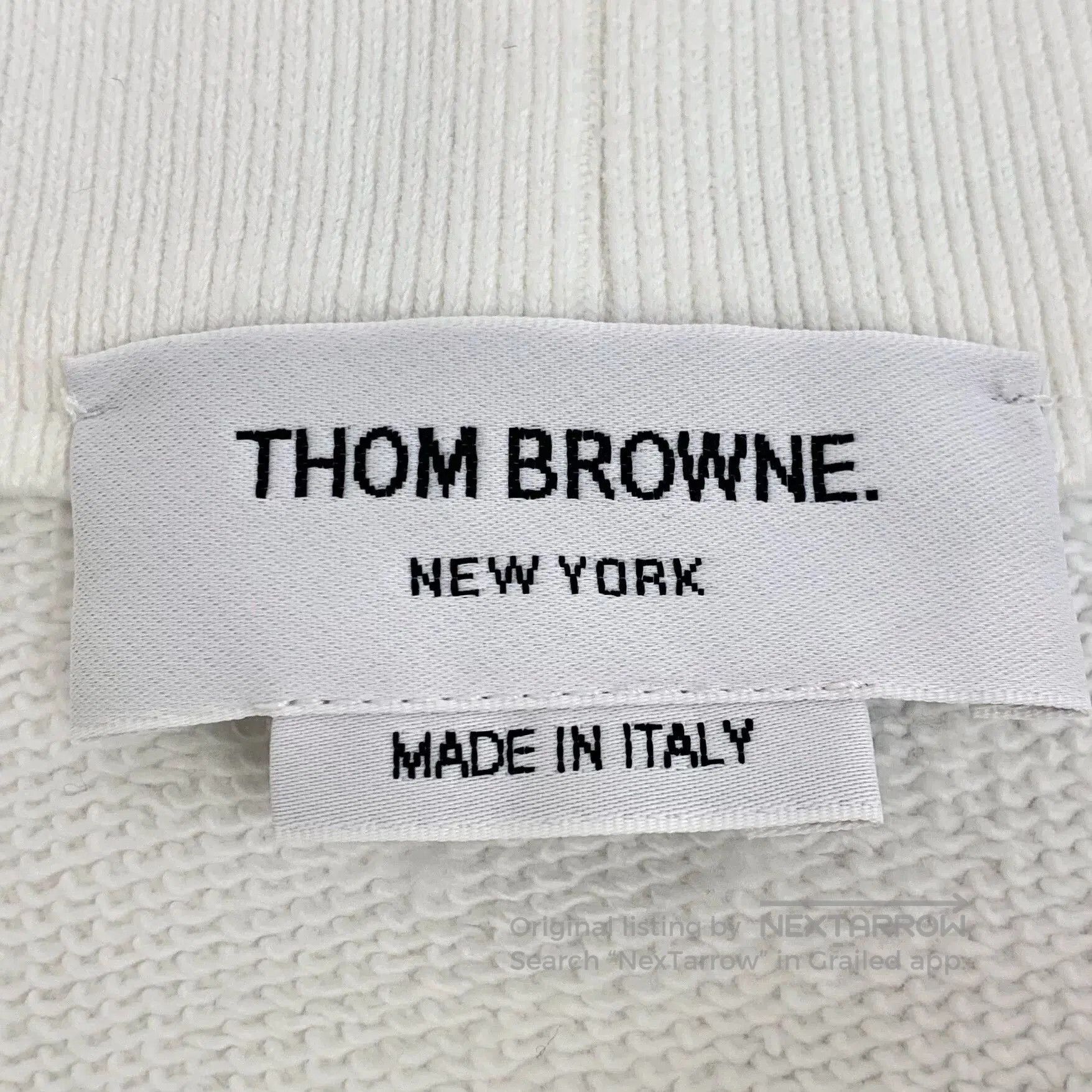 Thom Browne thom browne white striped cotton skirt. Size 28" / US 6 / IT 42 - 6 Thumbnail
