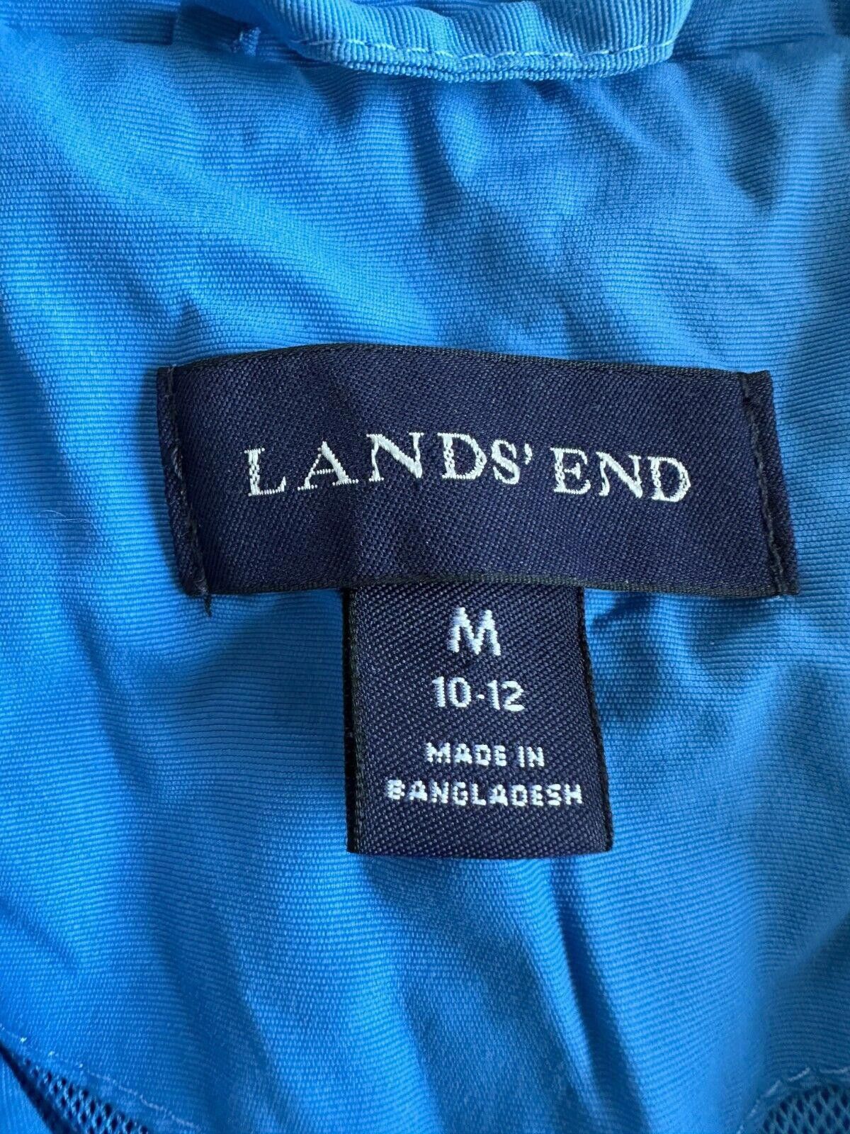 Lands' End Lands' End Blue Rain Jacket Women sz M /10-12 Size M / US 6-8 / IT 42-44 - 6 Thumbnail