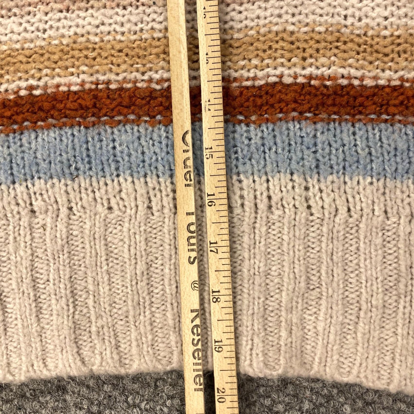 American Eagle Outfitters AMERICAN EAGLE OUTFITTERS Sweater Womens XS Striped Knit Multicolor Crewneck Casual Size XS / US 0-2 / IT 36-38 - 5 Thumbnail