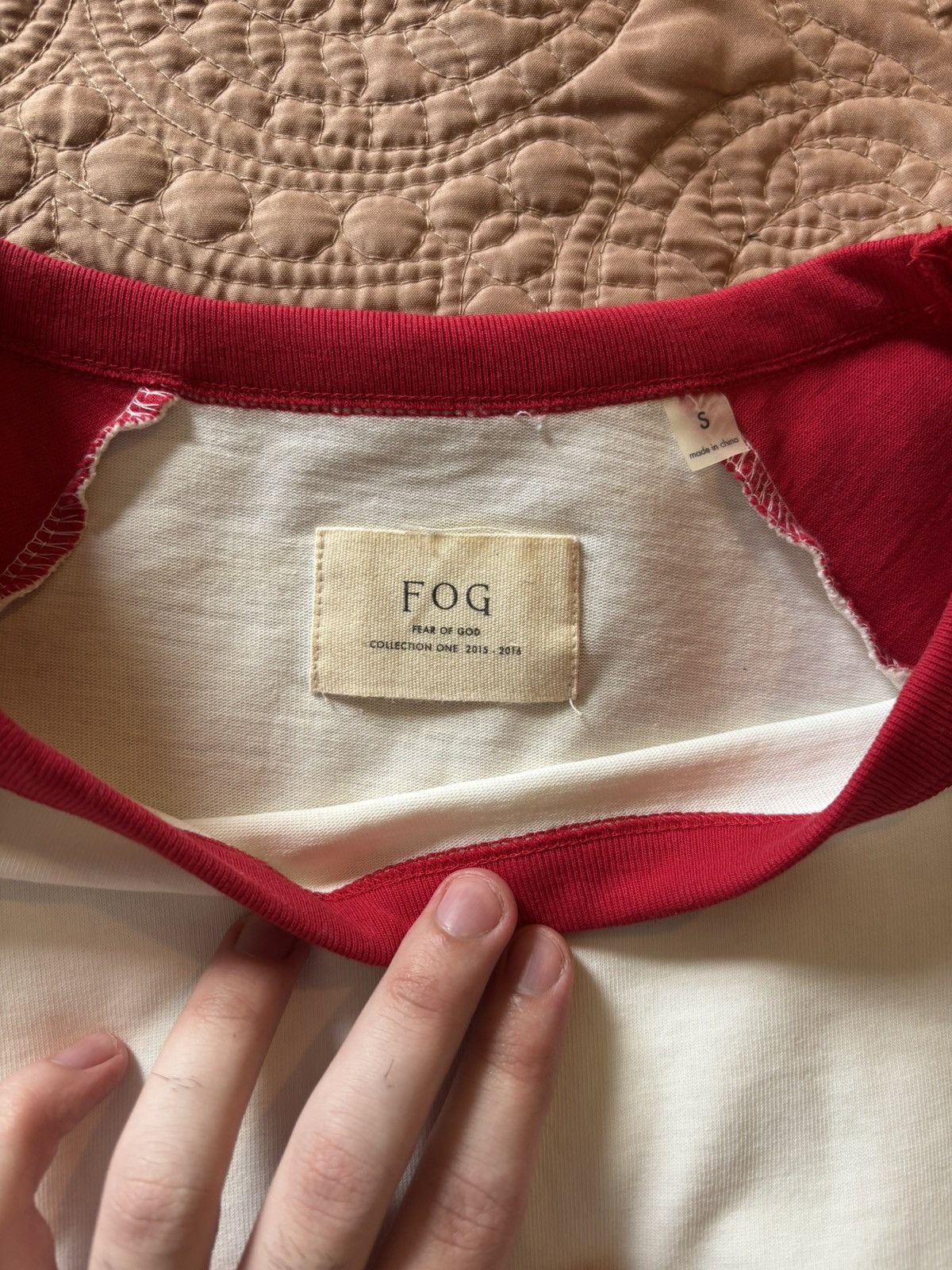 Fear of God F.O.G. x Pacsun 3/4 sleeve longline tee Size US S / EU 44-46 / 1 - 2 Thumbnail