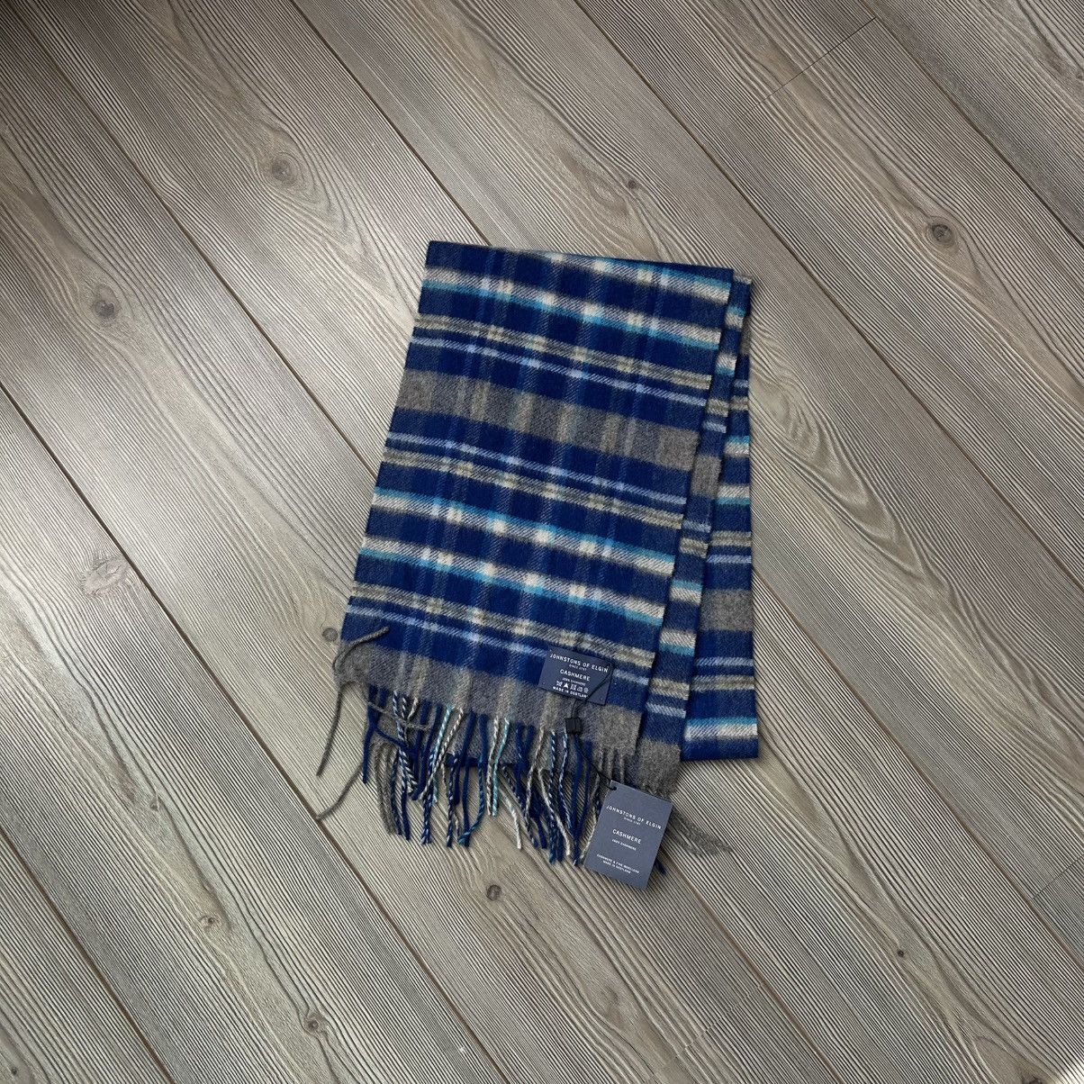 Johnstons Of Elgin NWT! Johnston Of Elgin 100% Cashmere Tartan Scarf Size ONE SIZE - 4 Thumbnail
