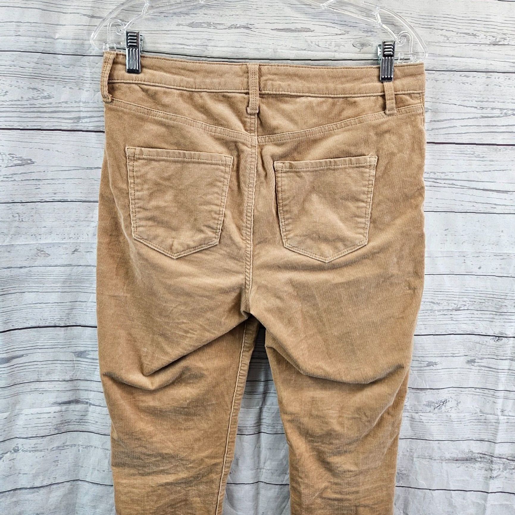 Talbots Talbots Womens Corduroy Jegging Sz 8P Tan Mid Rise Cotton Blend Pants Petite 8P Brown Womens Size 30" / US 8 / IT 44 - 4 Thumbnail