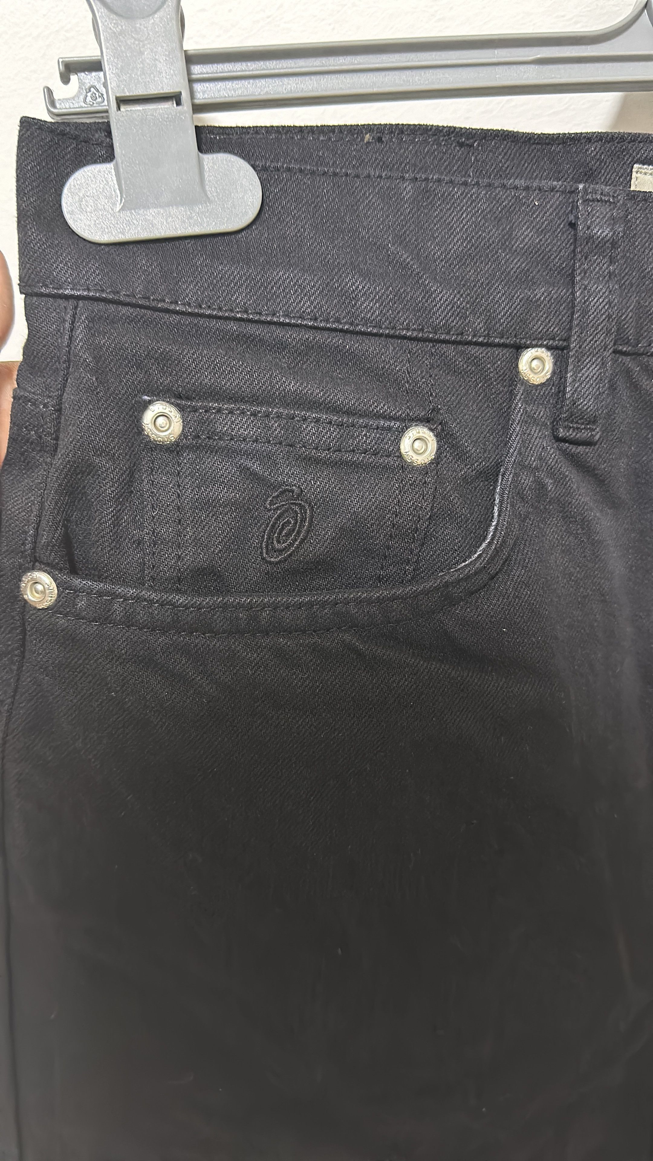 Stussy Stussy Classic Jean Size 29 Black Size US 29 - 3 Thumbnail
