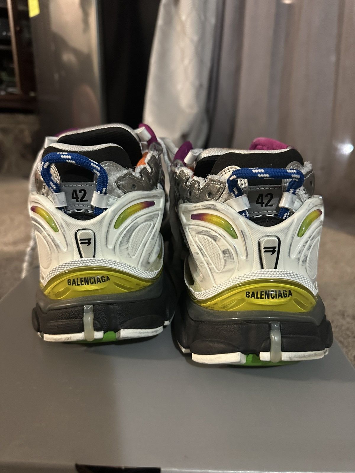 Balenciaga Balenciaga Runner Multi color sneakers Size US 9 / EU 42 - 10 Thumbnail