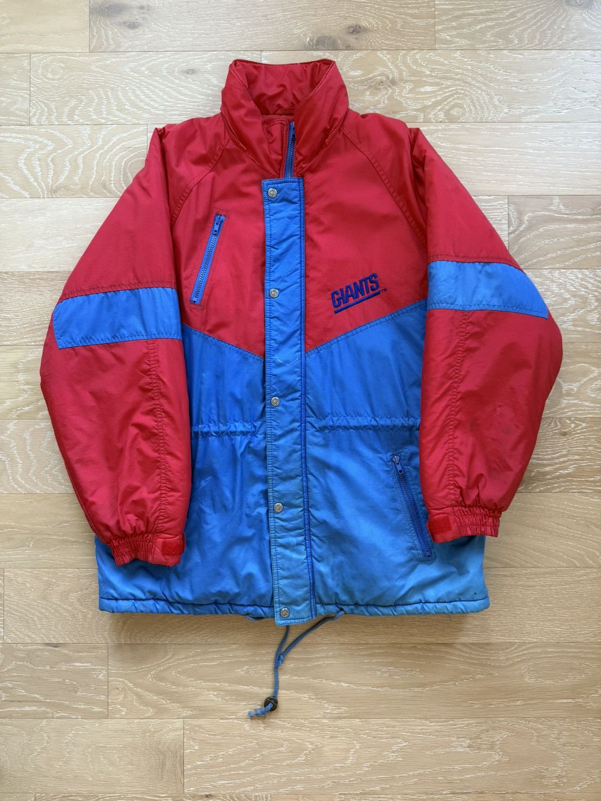 NFL Vintage ‘90s New York Giants NFL Football Parka Size US L / EU 52-54 / 3 - 3 Thumbnail