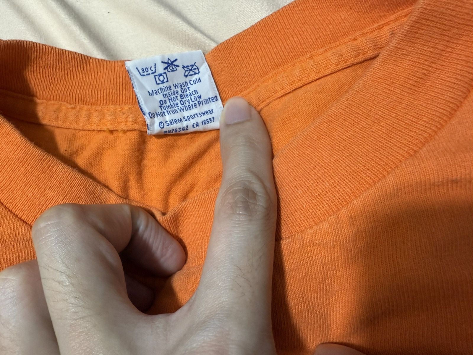 NBA × Salem Sportswear × Vintage Vintage 90s NBA Inside Stuff T Shirt Size US XL / EU 56 / 4 - 5 Thumbnail